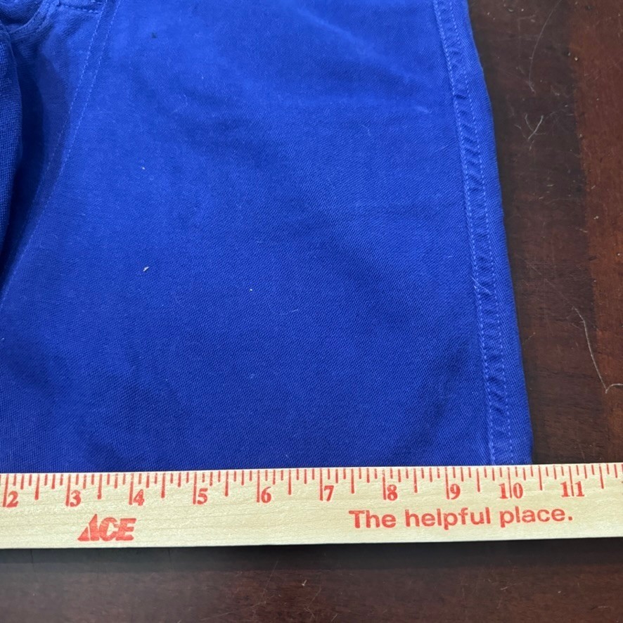 Marithe Francois Girbaud Vintage Royal Blue Denim Shorts Women 16 High Waist 90s