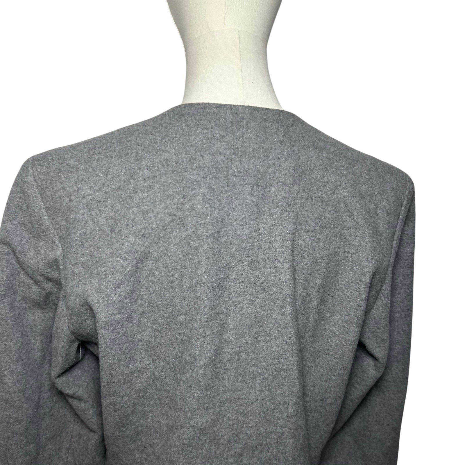 VTG 90s Y2K Harve Benard Wool Cashmere Blazer Jacket M Grunge Minimalist Preppy
