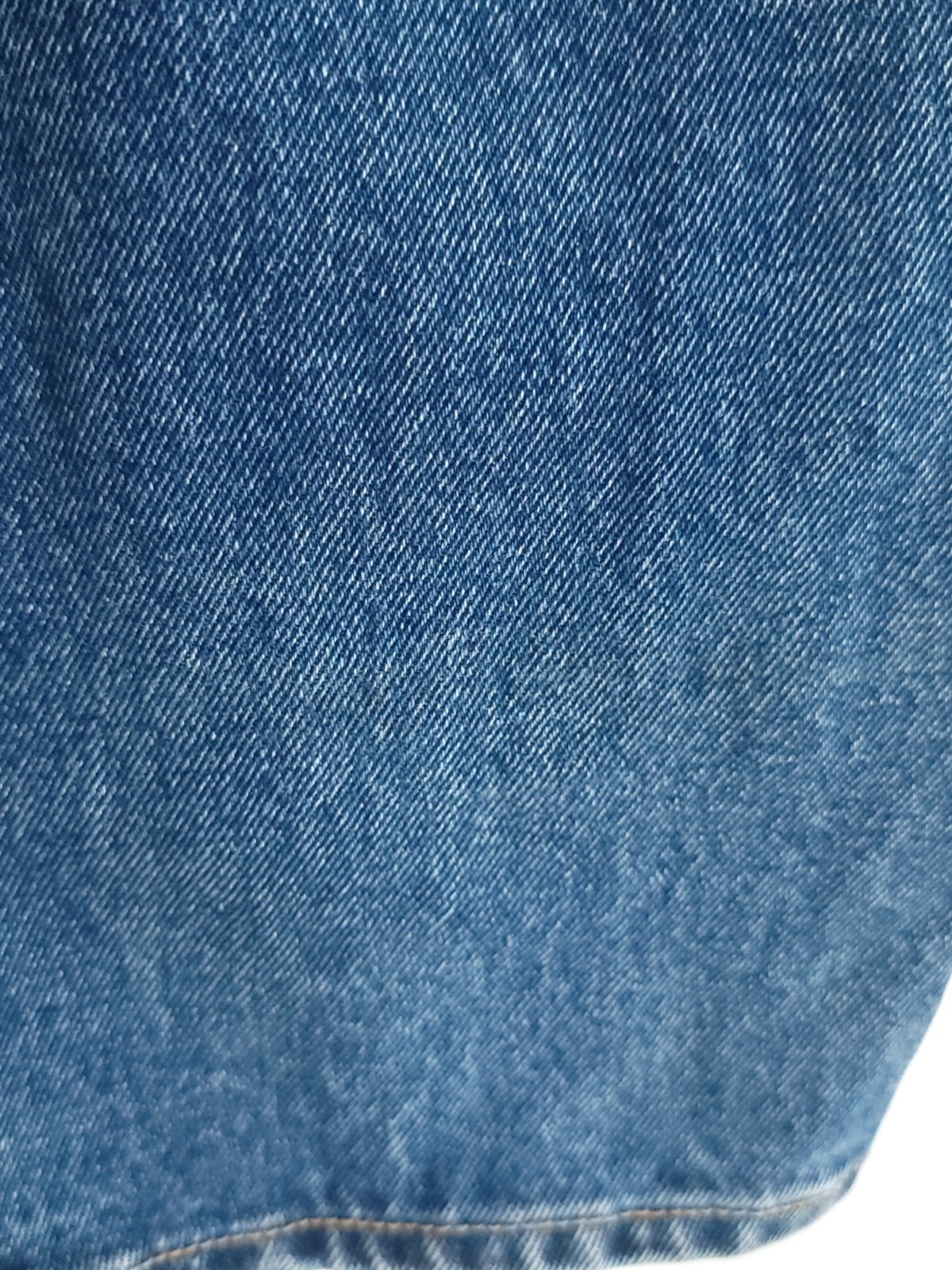 Vtg Lawman Western Jeans Junior’s 15 Blue Denim Distressed Faded Embellished