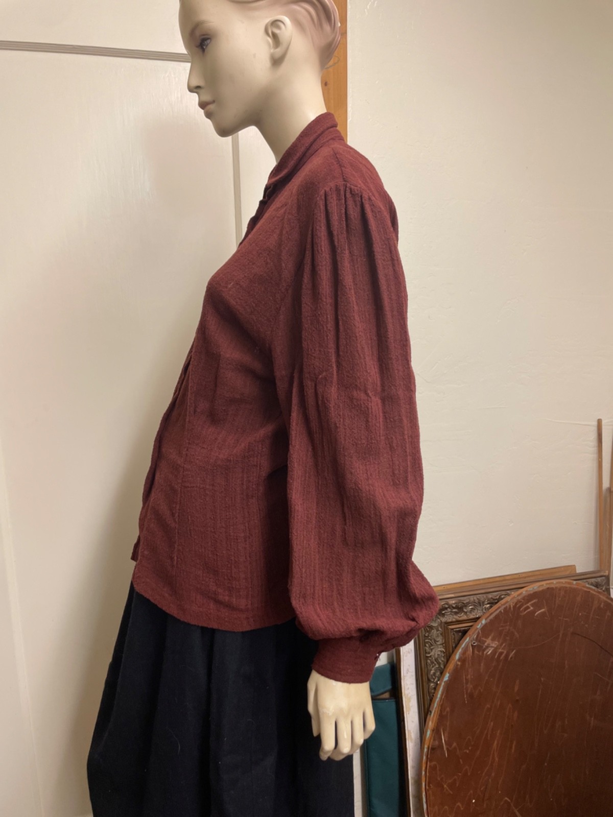 Vintage 80s Norma Kamali Blouse Read listing for size info