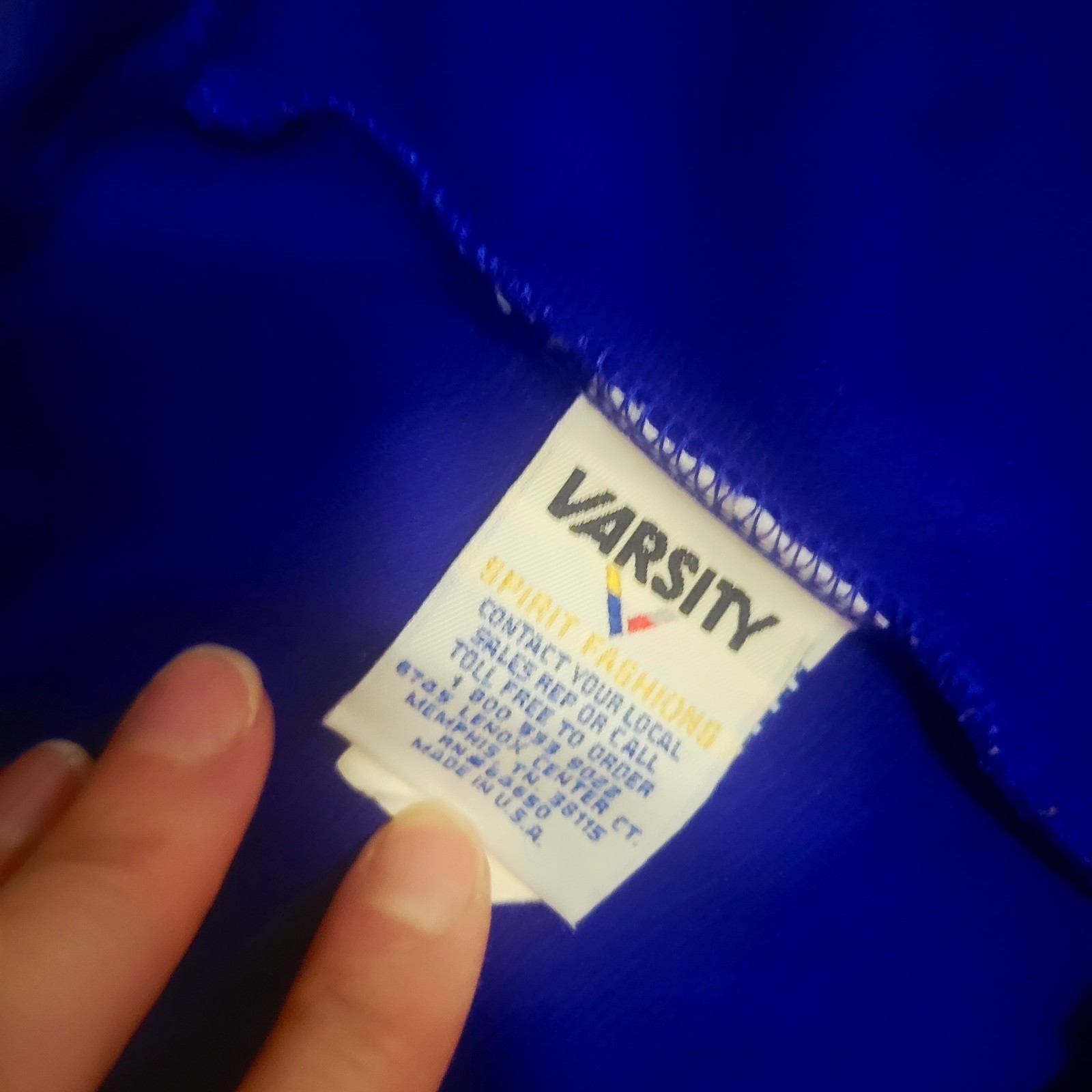 VTG 1980’s Royal Blue Varsity Shorts Women’s M Sports Cheer Gym Class