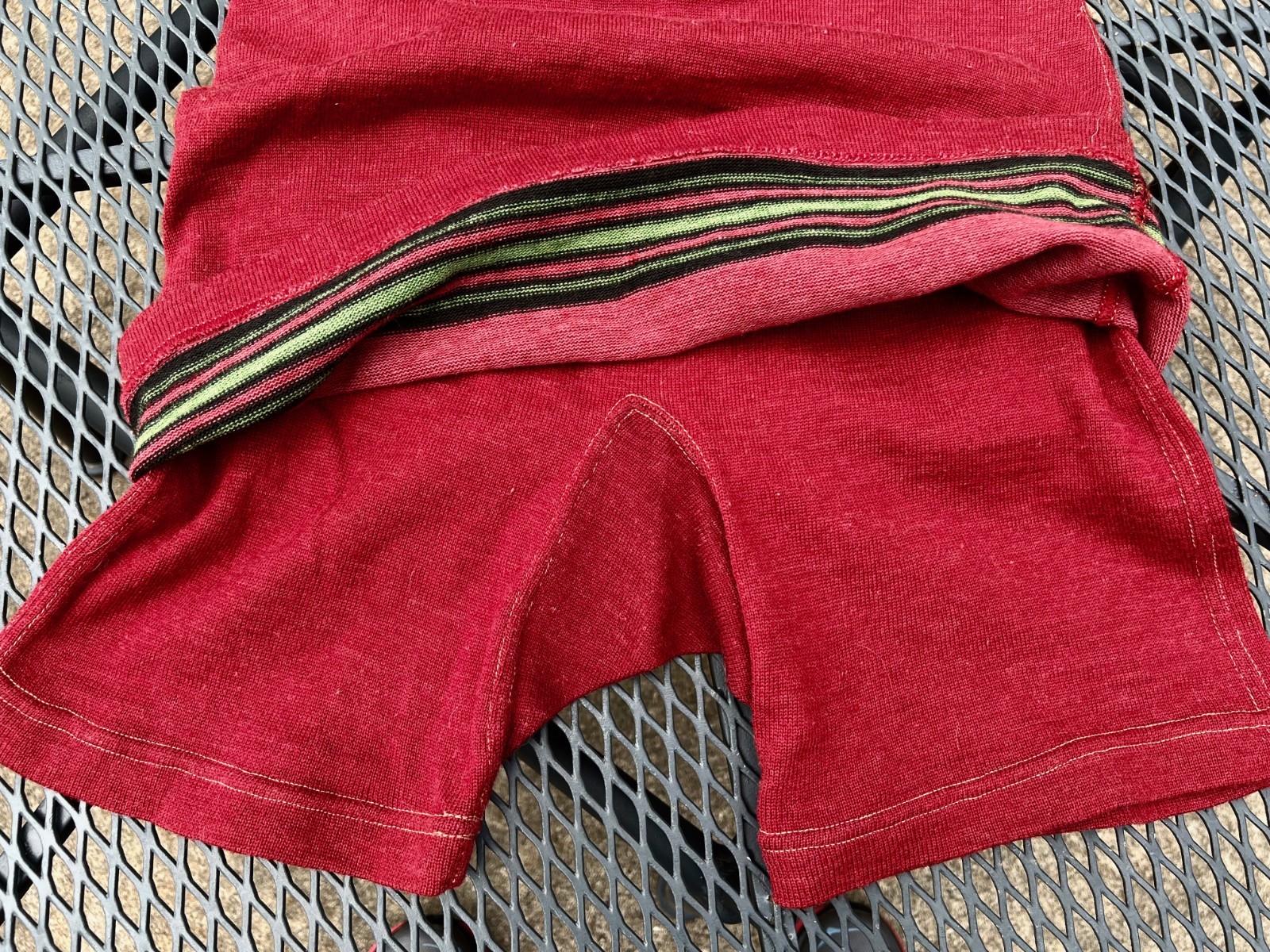 Vintage Wool Bathing Suit 1920s Art Deco Schmelrer’s Sporting Goods Kansas City
