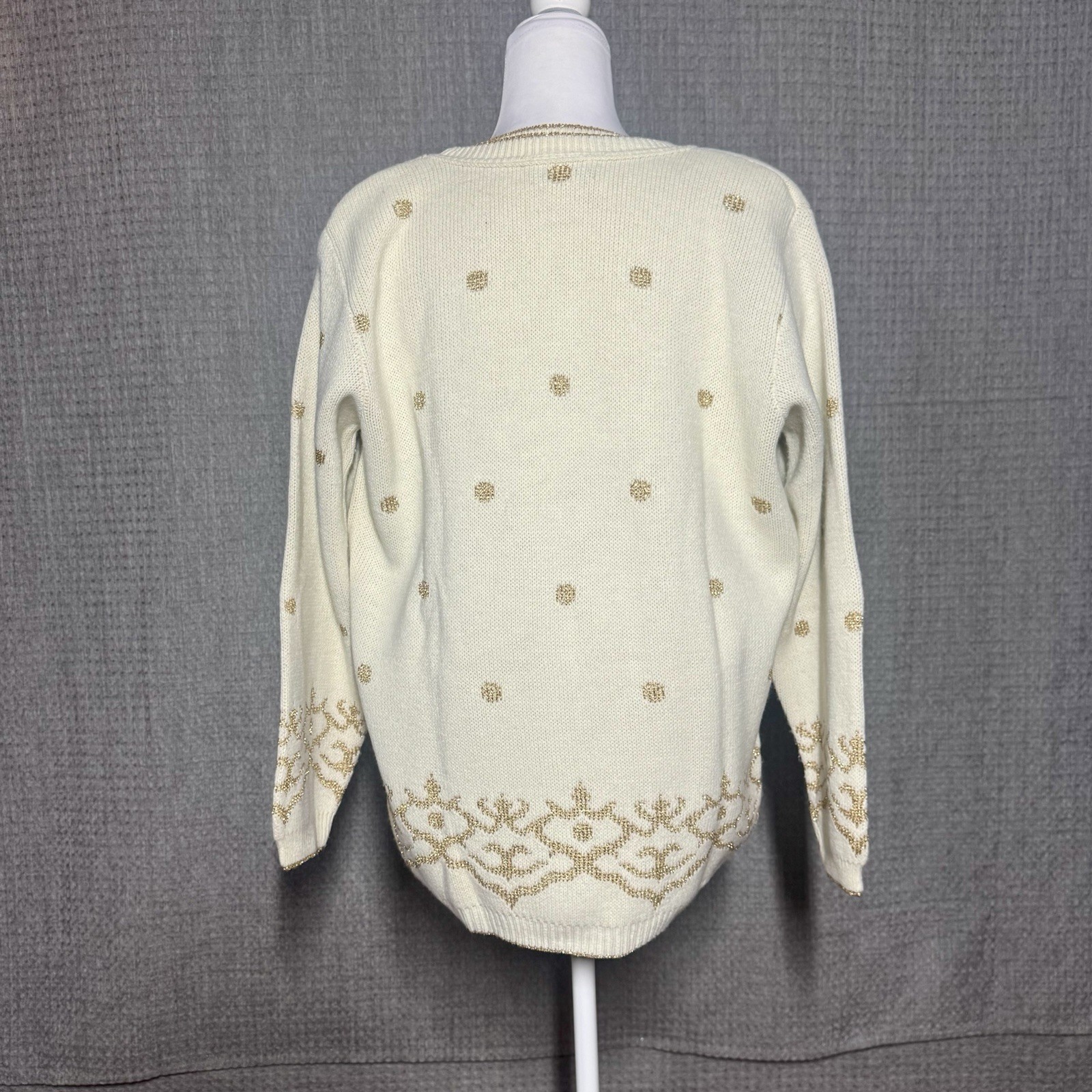 Mademoiselle Sweaters Knit Vintage Women Skirt Top Cardigan Sweater 12/14 Read