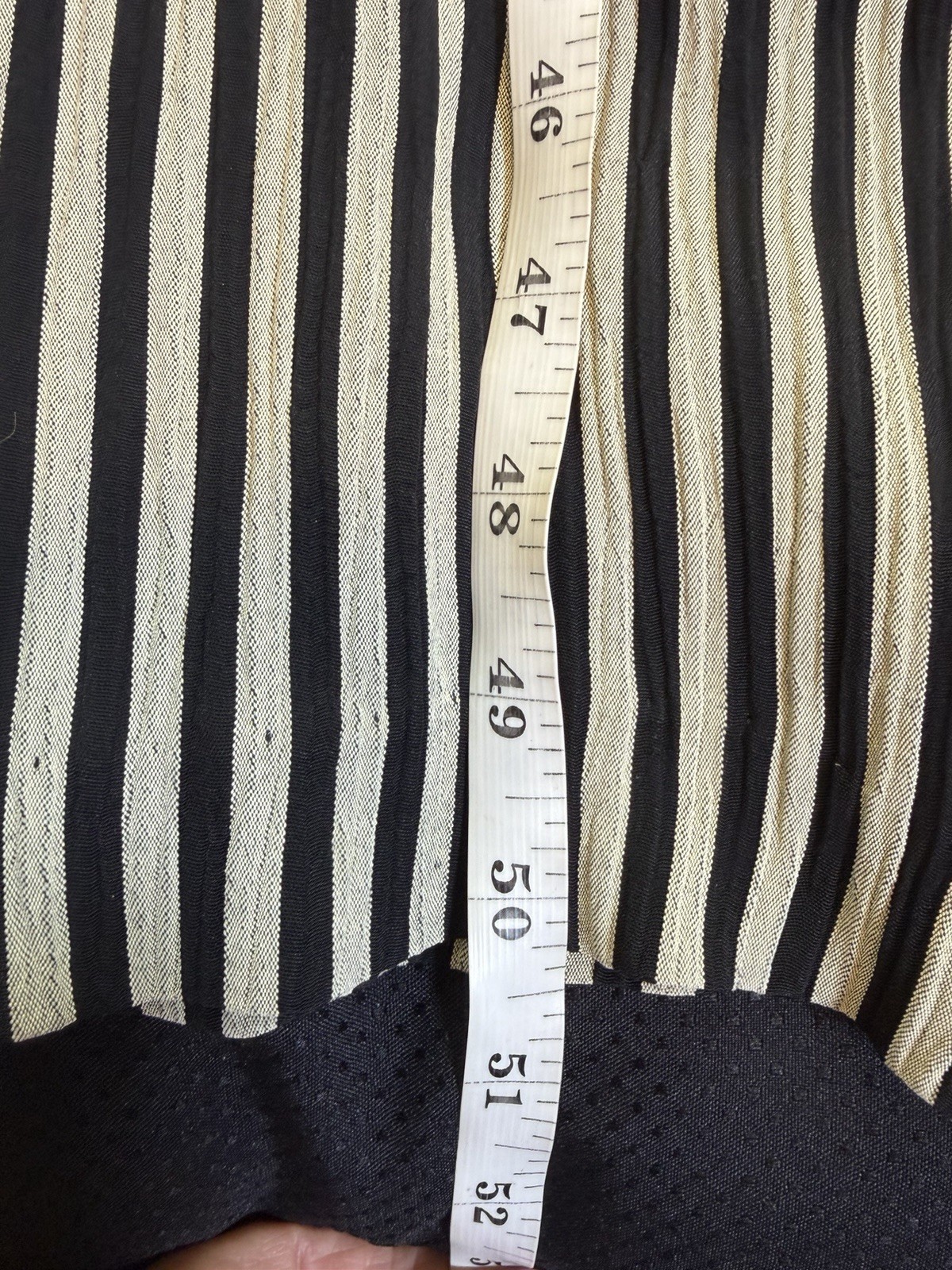 Vtg 90s Dawn Joy Maxi Pencil Dress~11/12~ Black Stripes Button Down Grunge