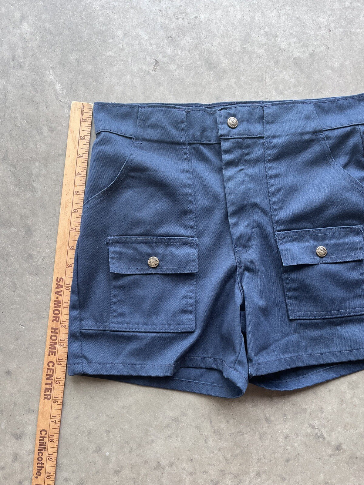 Vintage Outdoor Exchange Women’s Shorts 30 X 4 Navy Blue USA YKK Zipper