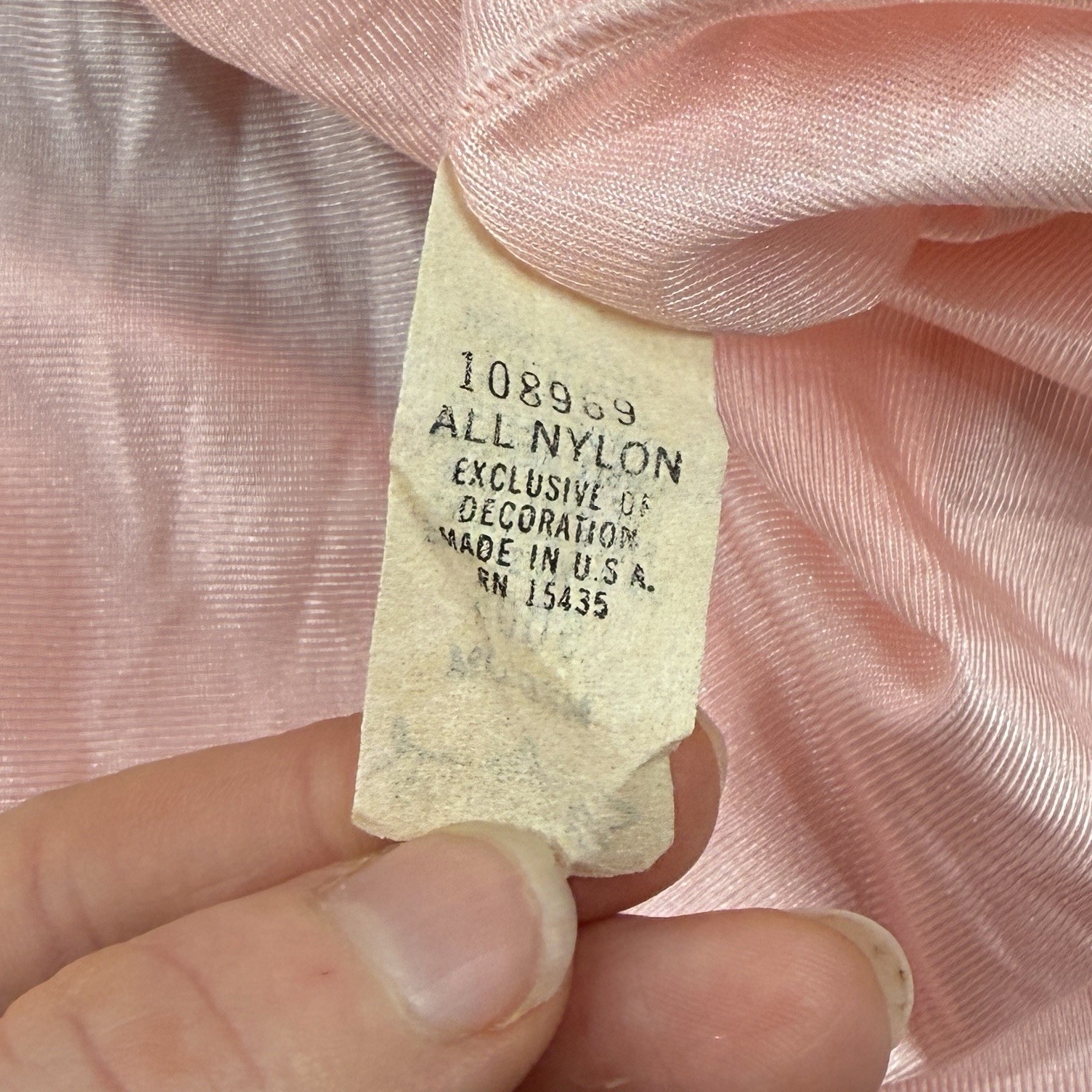 VTG Gilead Nightgown M Pink Maxi Victorian Babydoll Coquette Dainty USA Made