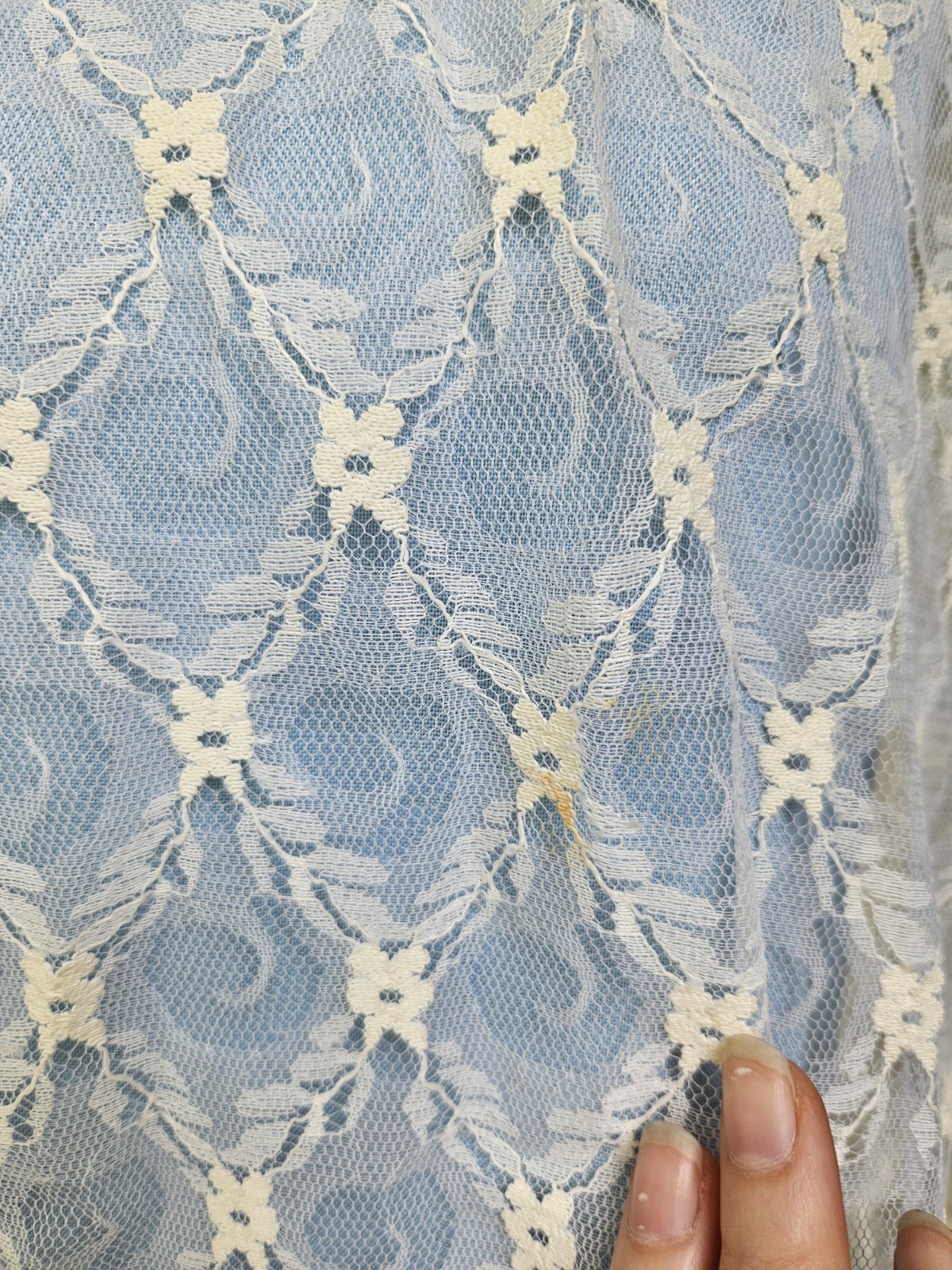 Vintage 1960s Mini lace Dress Lace Long Sleeves Size Sm 1969 Woodstock Hippie