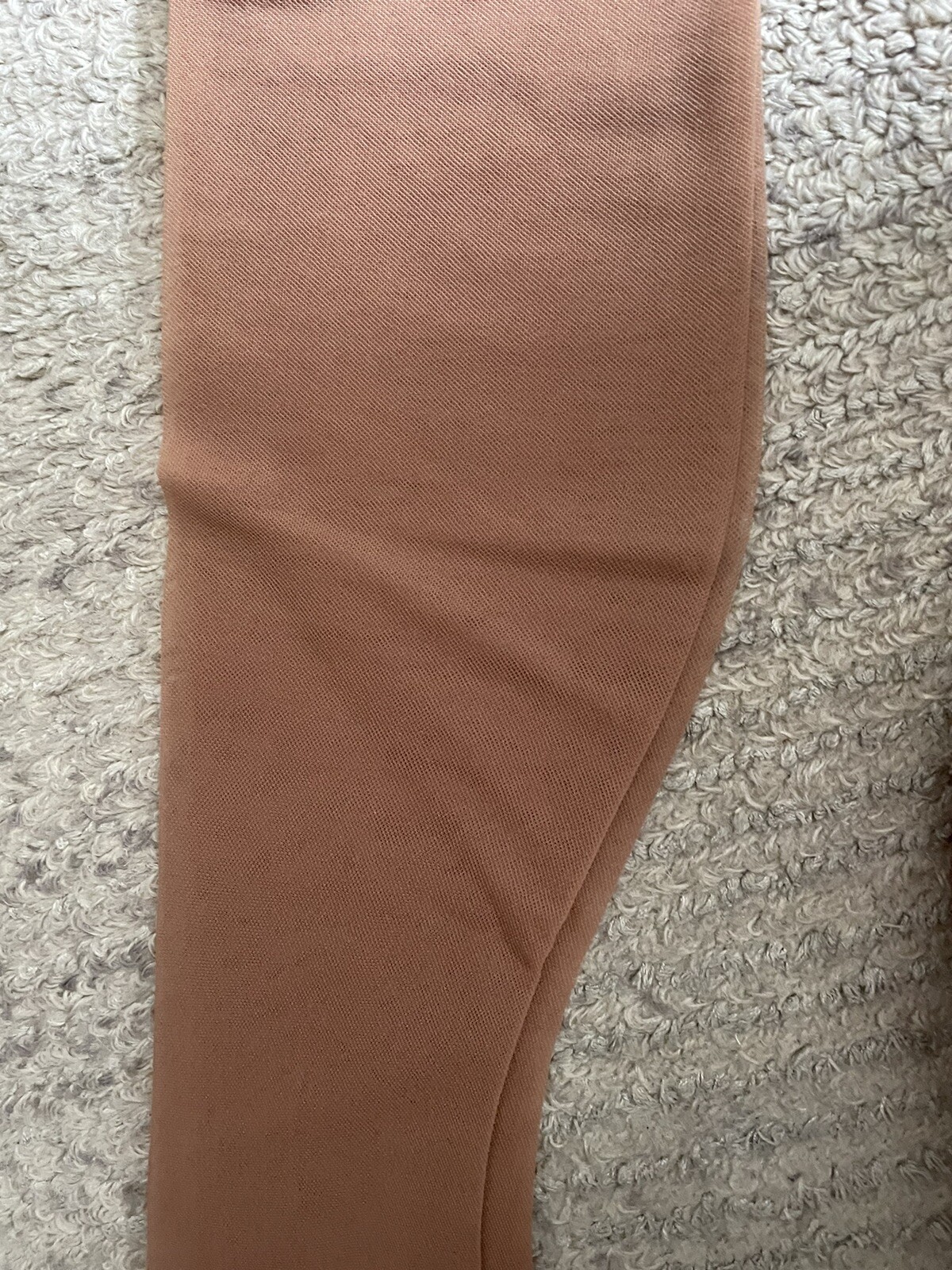 3 Pair Vintage Boxed Triumph garter stockings Mesh 9 1/2-10 Pink Sand