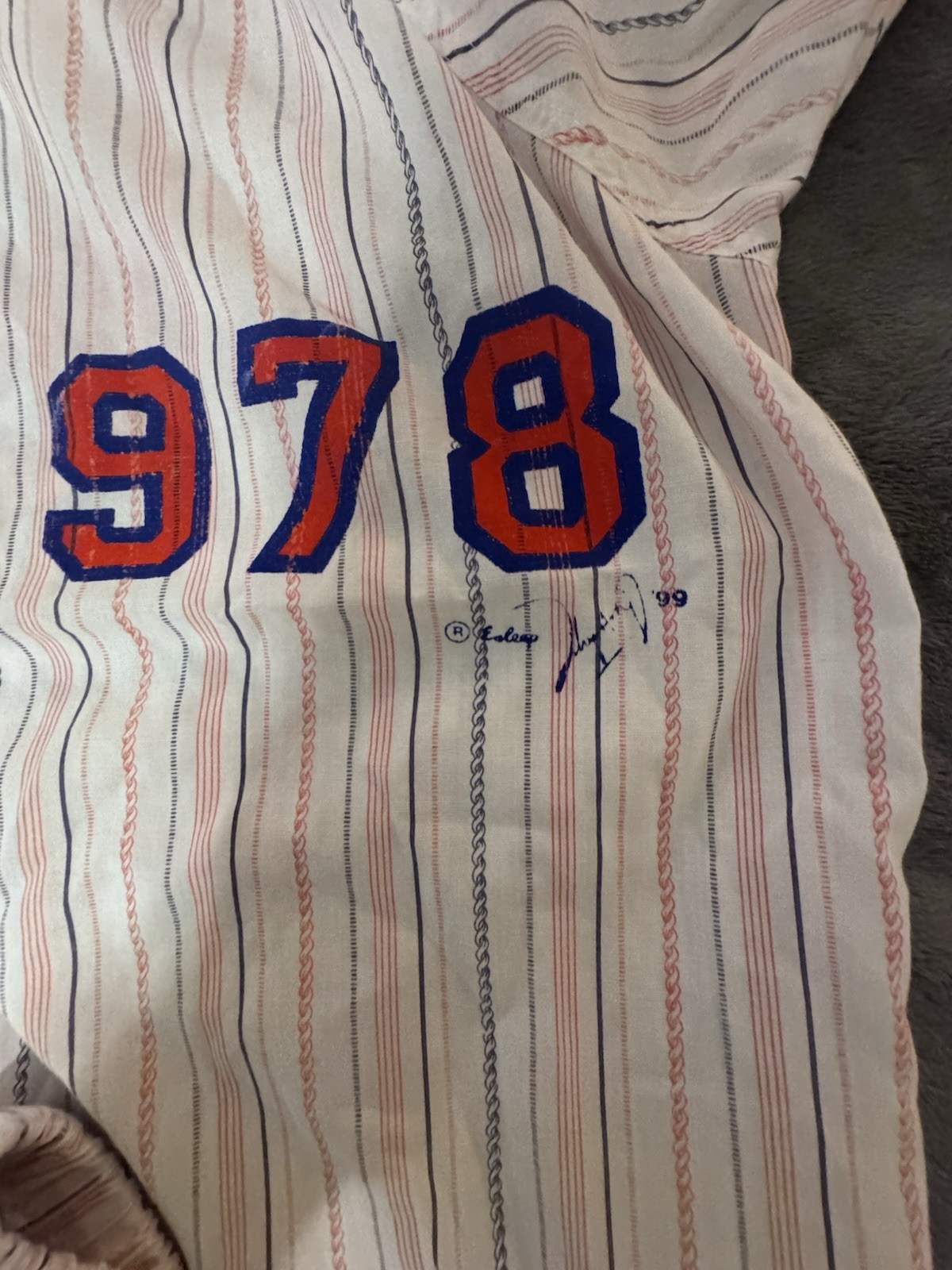ESLEEP Vintage 1980’s Rare Womens Henley Sleepwear