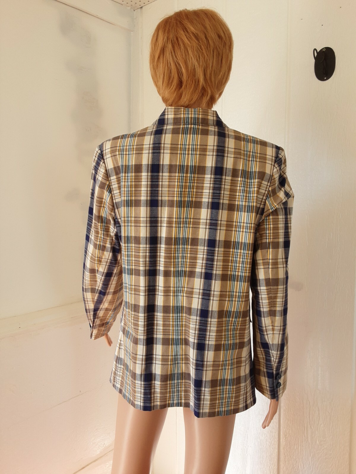 Objectives #379 VTG. Women’s Blazer Jacket Size M Lined Preowned Multicolor