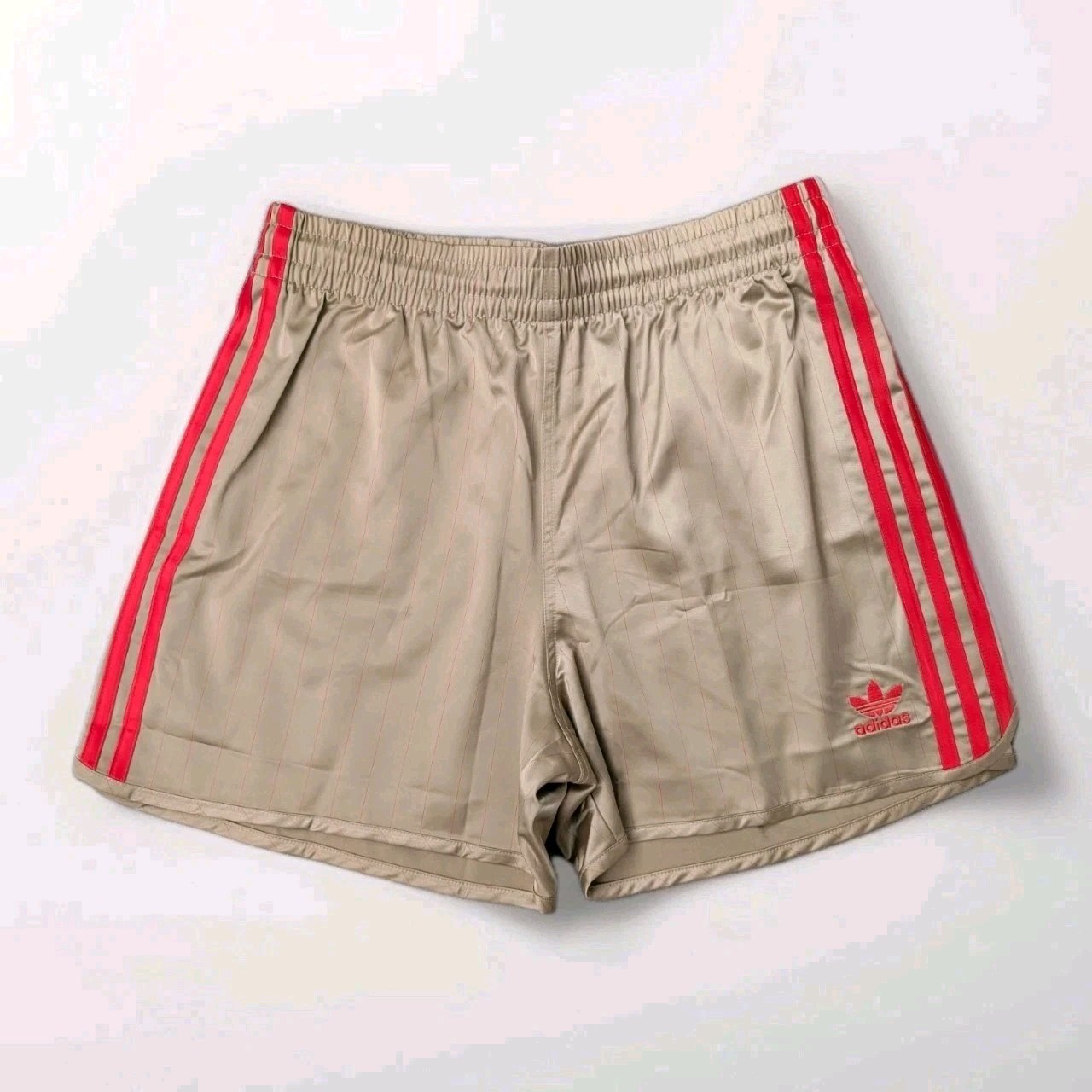 ADIDAS New Sprinter Glanz Shorts M Backham Sports Vintage Beige Football Gym