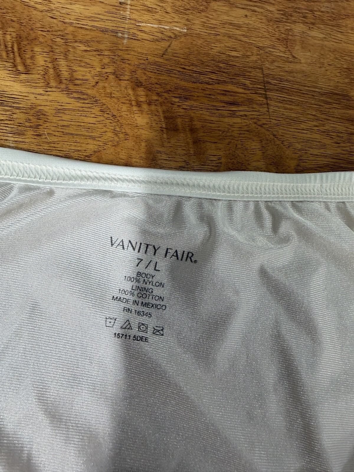 Vtg Vanity Fair Ivory Large Silky Soft Panties Granny Briefs Sissy Girly Mom