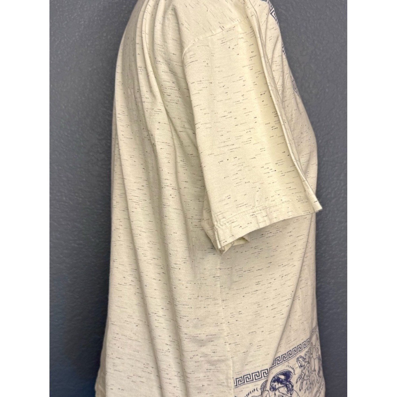 Vintage 80s Greece Shirt Unisex Greek Mythology 100% Cotton L Classic Pocket T