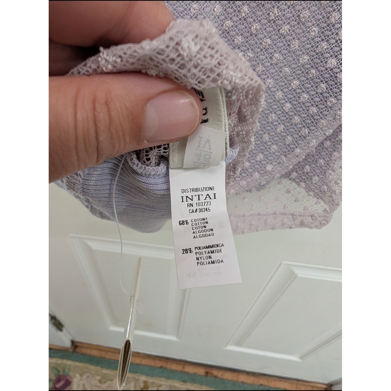 NWT Y2K Style Emporio Armani Lingerie Cami Sheer Embellished