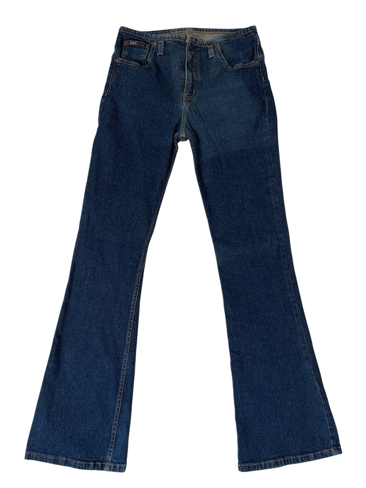 Vintage LEI Jeans Size 7 Women’s Dark Wash Flare Leg Y2K Denim Pants