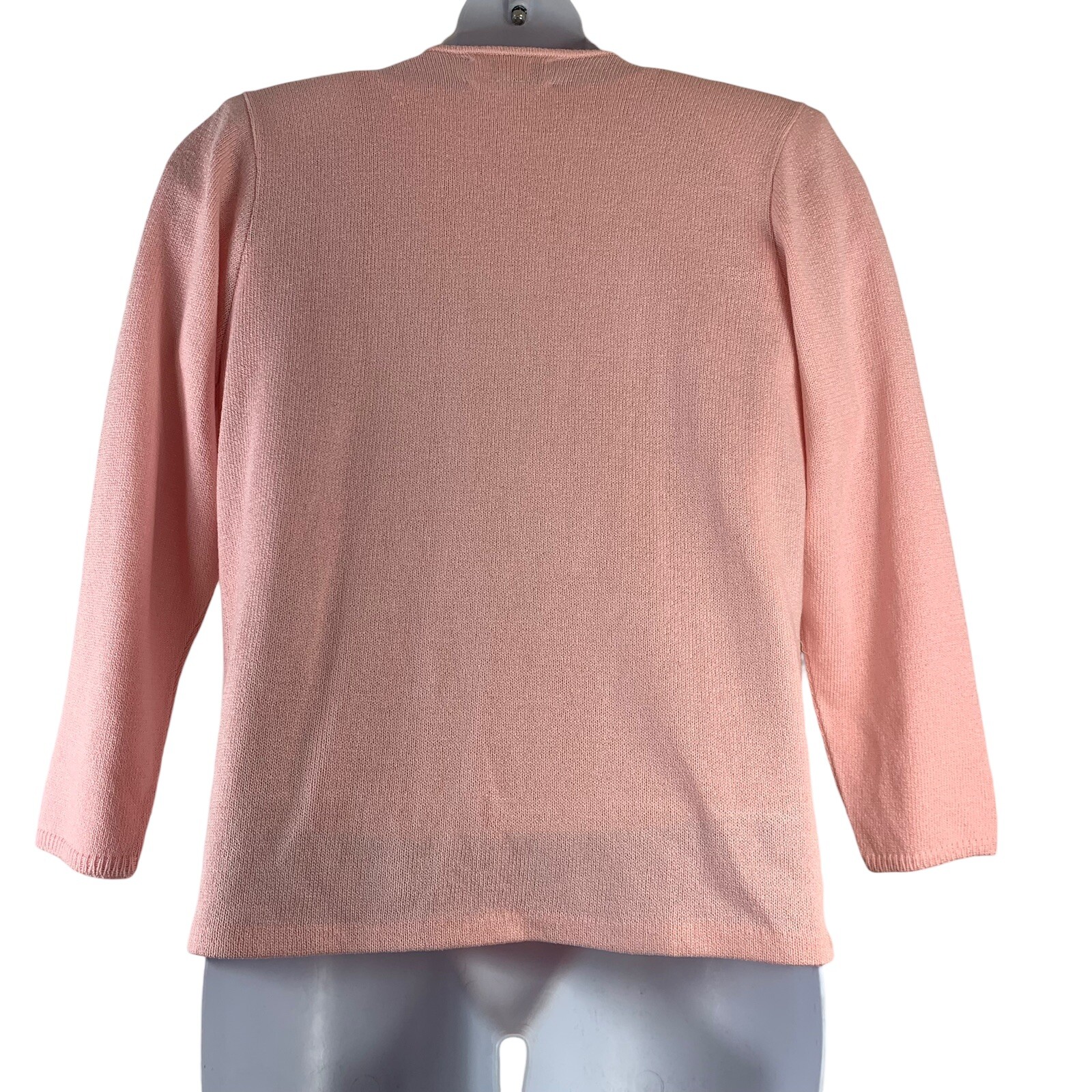 Vintage Sweater Shirt Set Size Petite 14 Laura Petites By Alyzia Light Pink