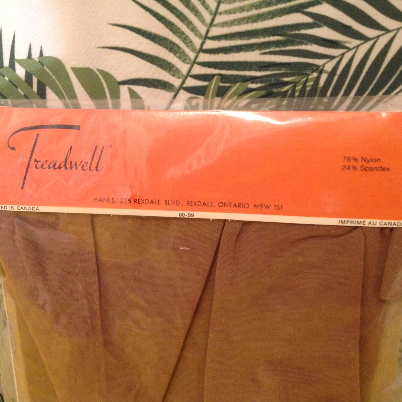 Vintage Pantyhose Treadwell ❤️ Support Color South Pacific size Medium Tall