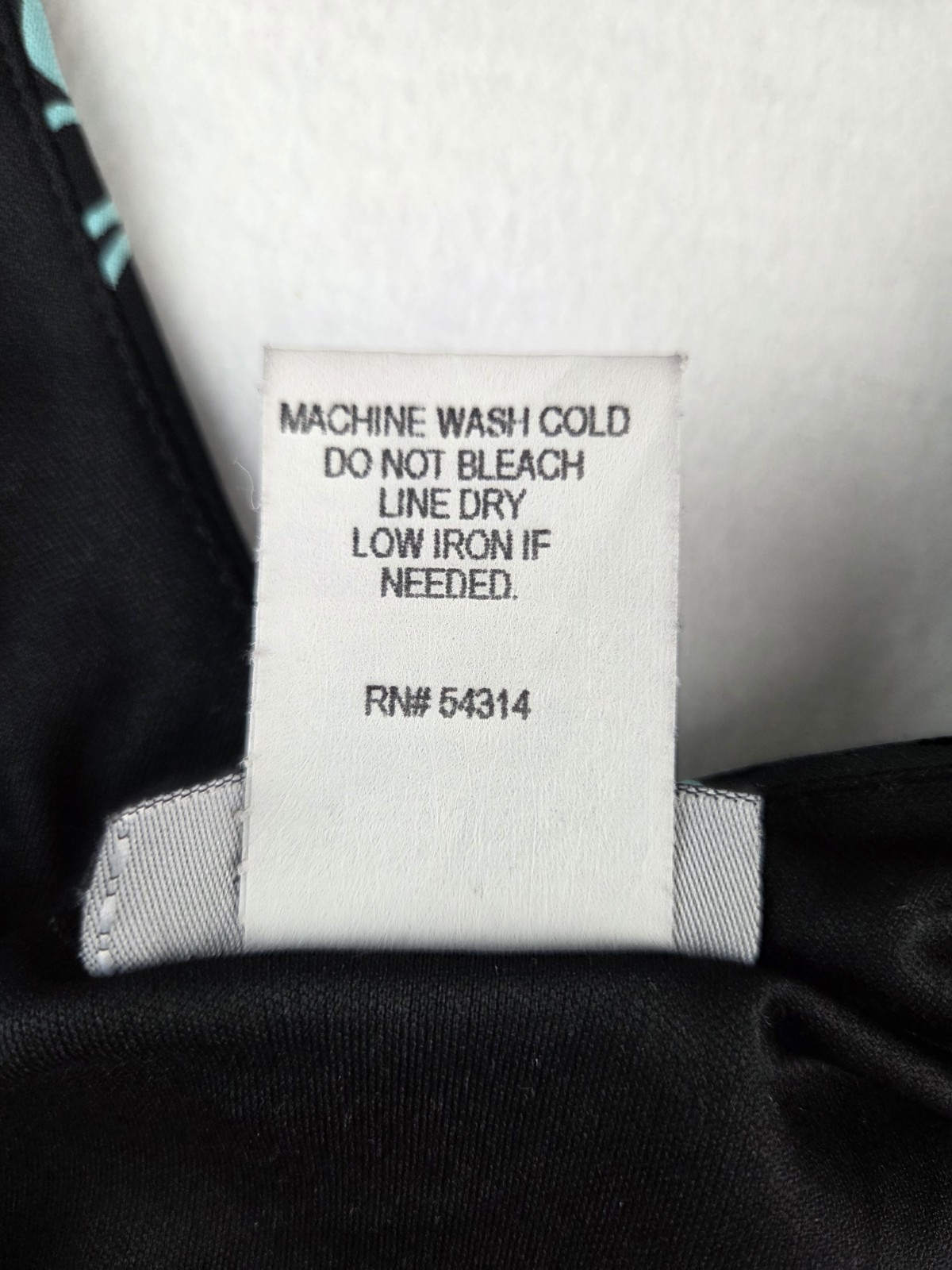 B. Darlin Women’s Size 7/8 Dress Sleeveless A-Line Black Teal With Waist Ties