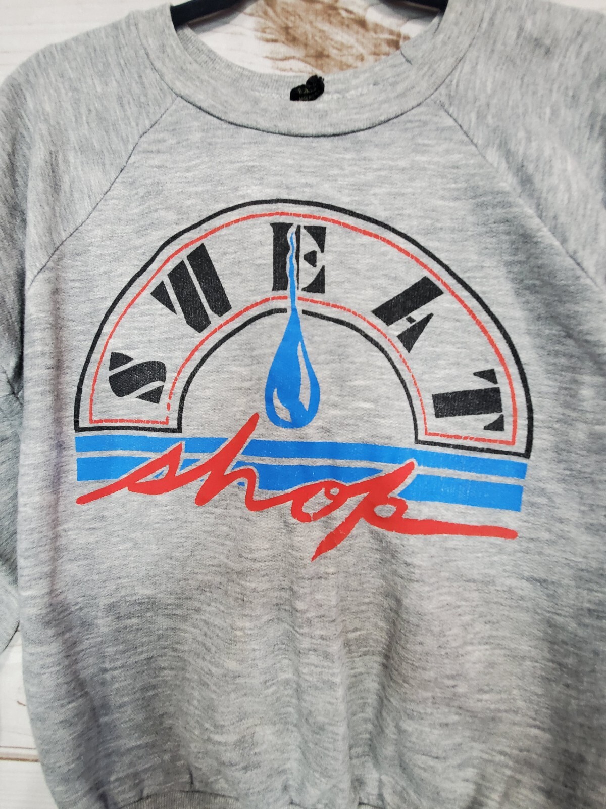 Top Half By Topix Vintage Shirt Sweat Shop M Made In USA 80s 90s