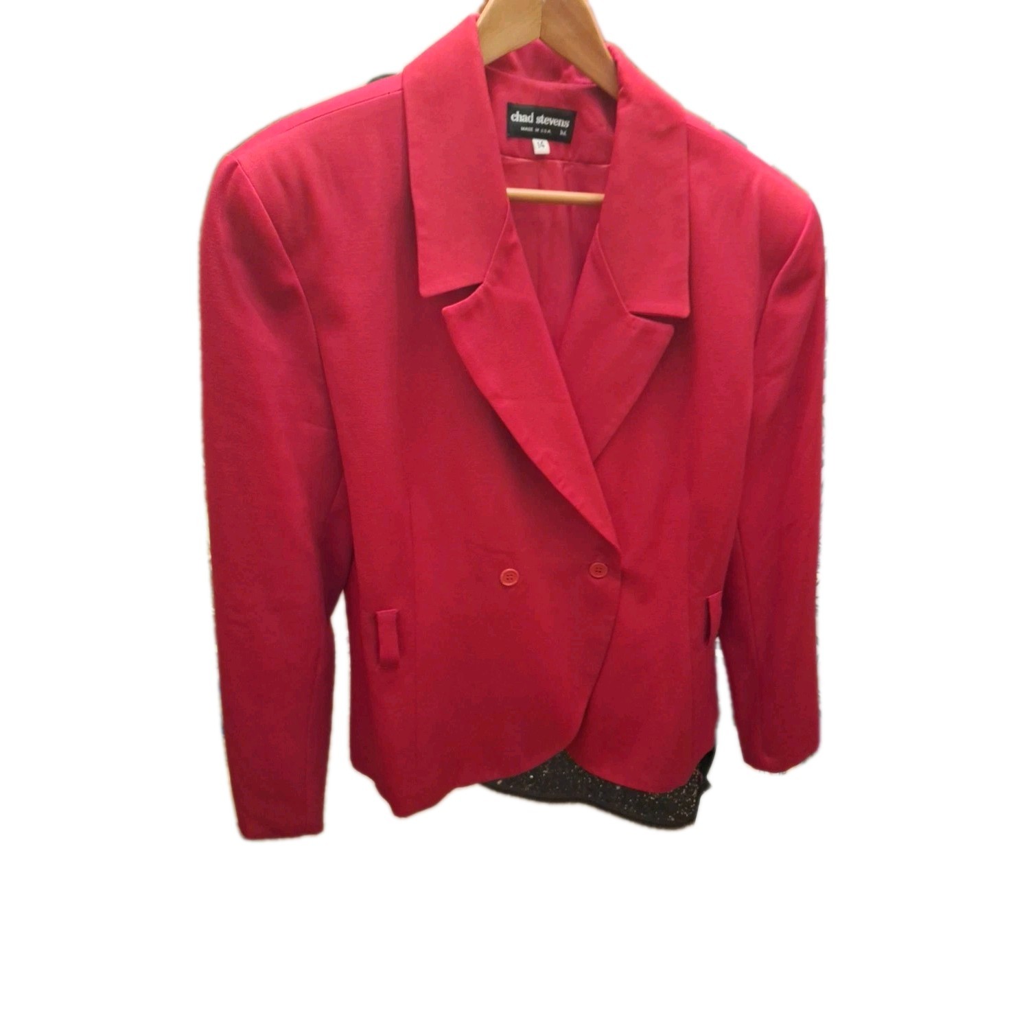 Vintage Chad Stevens Red Blazer