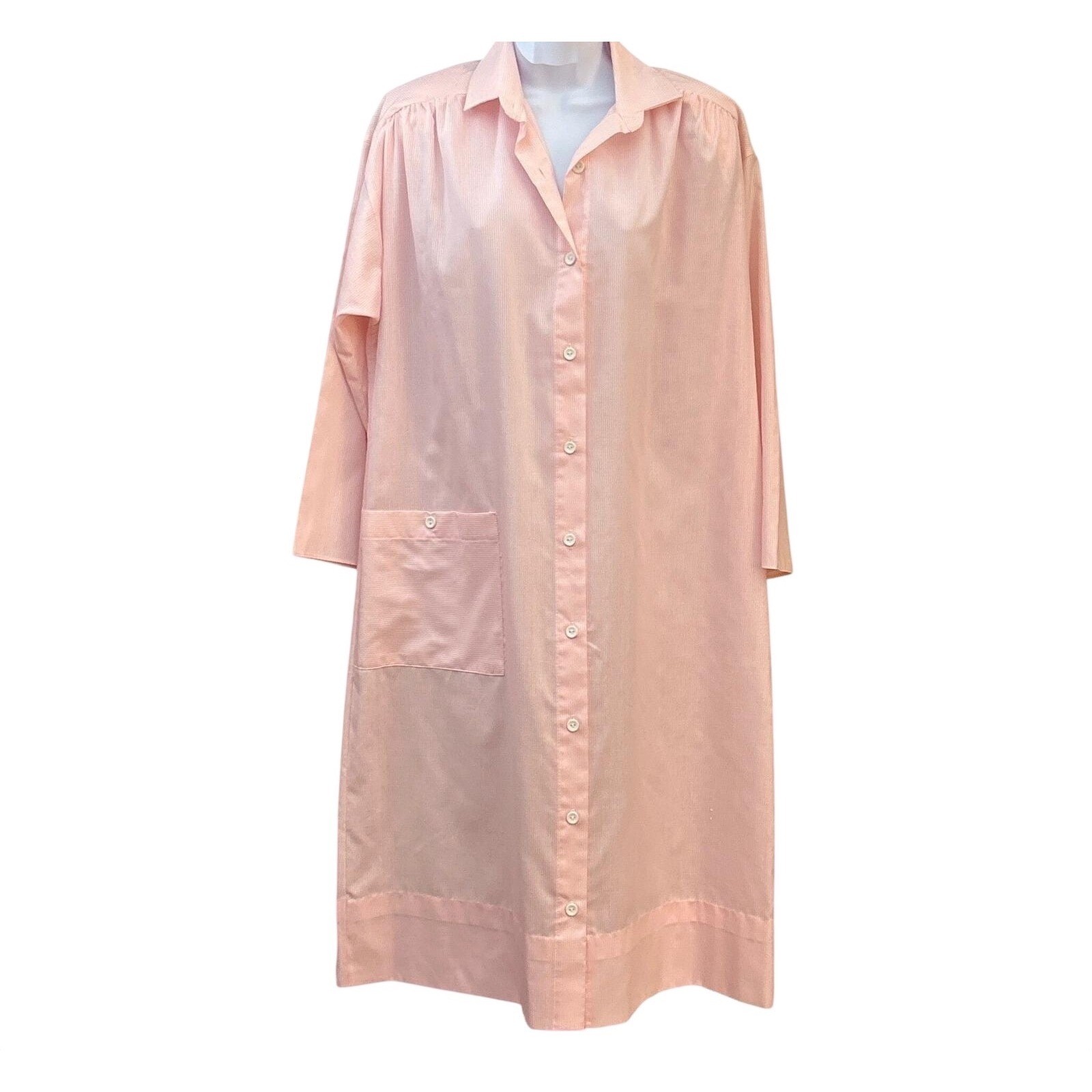 Vintage EJM Ltd House Dress Coastal Grandmother Grandmacore Feminine Preppy