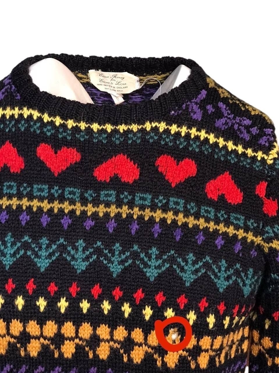 Edina Ronay for Edina Lena sweater wool LIMITED EDITION / RARE