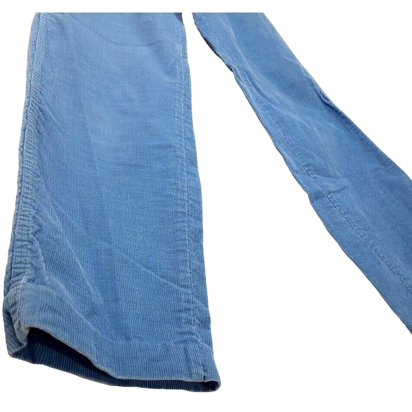 Vintage OP Ocean Pacific High Waist Corduroy Pants Small 24×29 Blue Surf Skate