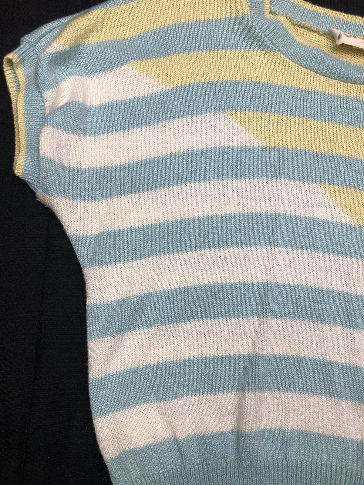 Vintage Vivanti Pastel Sweater Size 12 1980s 1990s