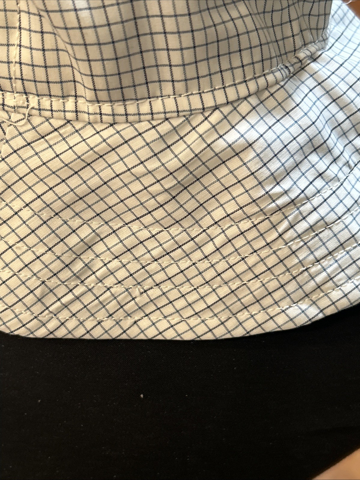 VINTAGE Sears Fashions Womens Medium Shirt House Yard Dress w/ Hat READ EUC