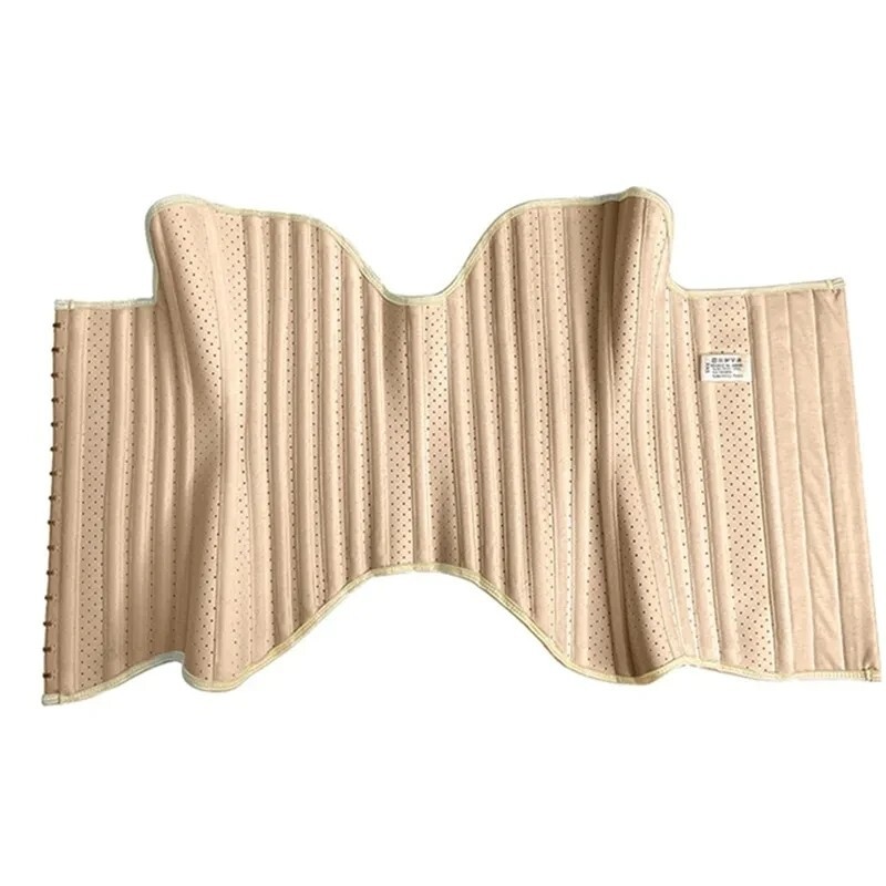25 Steel Bone Latex Waist Trainer Women Corset Abdominal BodyShaper Post Exercis
