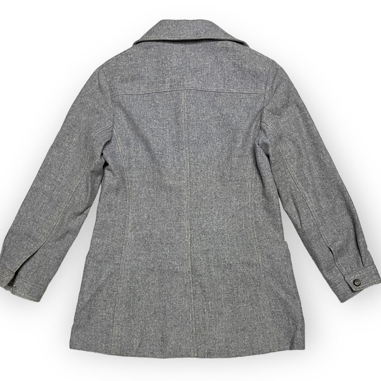 Jaeger London Vintage 90s WOOL Luxury Designer Pea Coat Jacket – Small