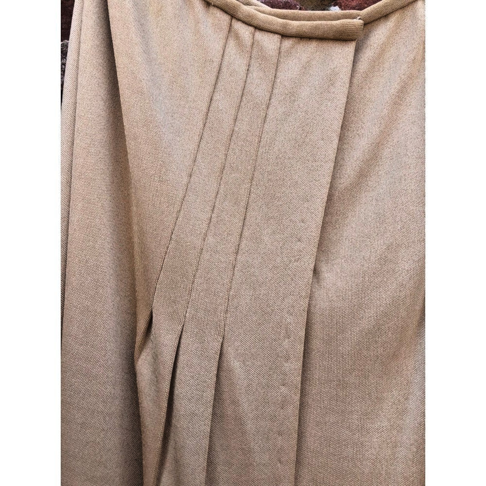 Vintage 1970s Two Piece Giorgio D’Sant Angelo Jeweled Bodice and Nude Wrap Skirt