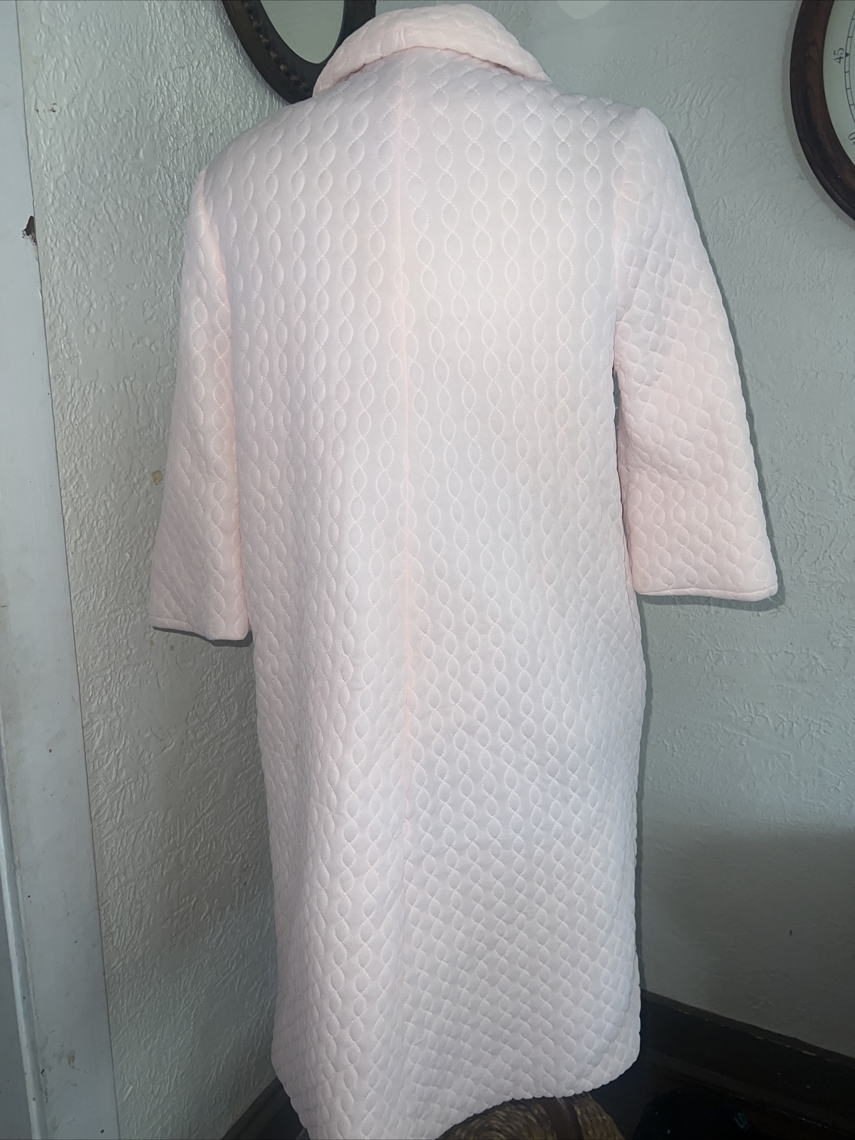 Rhapsody By Glazier 1950 Womens Vintage Robe Puffy Quilted Lined Suze 8