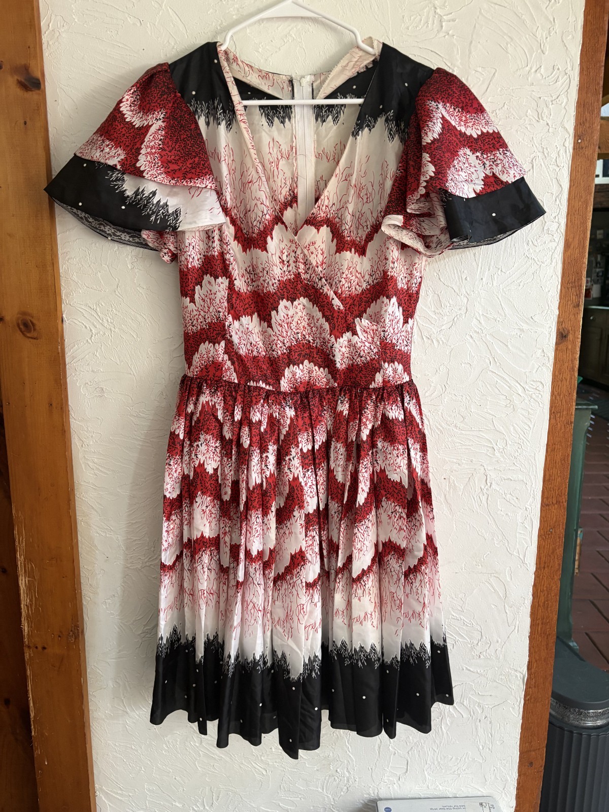 Stunning Vintage Handmade Dress womens 1950, 1960, 1970