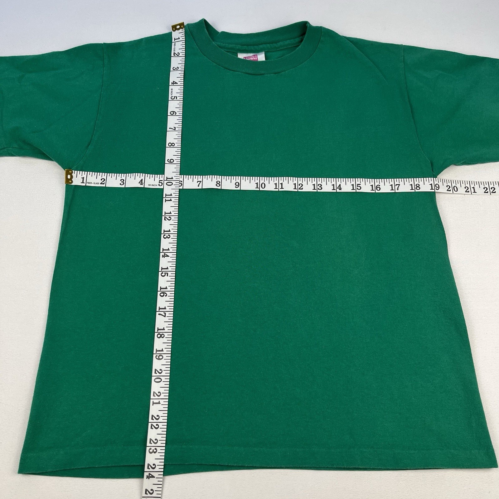 Vintage Single Stich Blank T-Shirt Women’s Size Small Hanes Her Way Made In USA