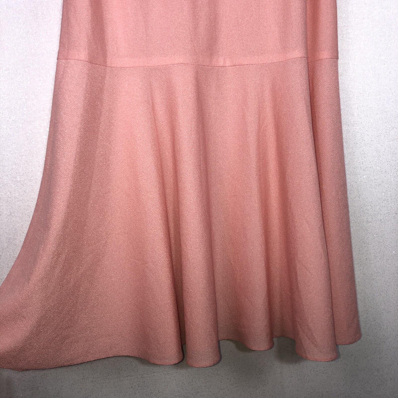 Vintage 60’s D’Allairds Sheer Lightweight Pink Sleeveless Mermaid Slip Dress 12