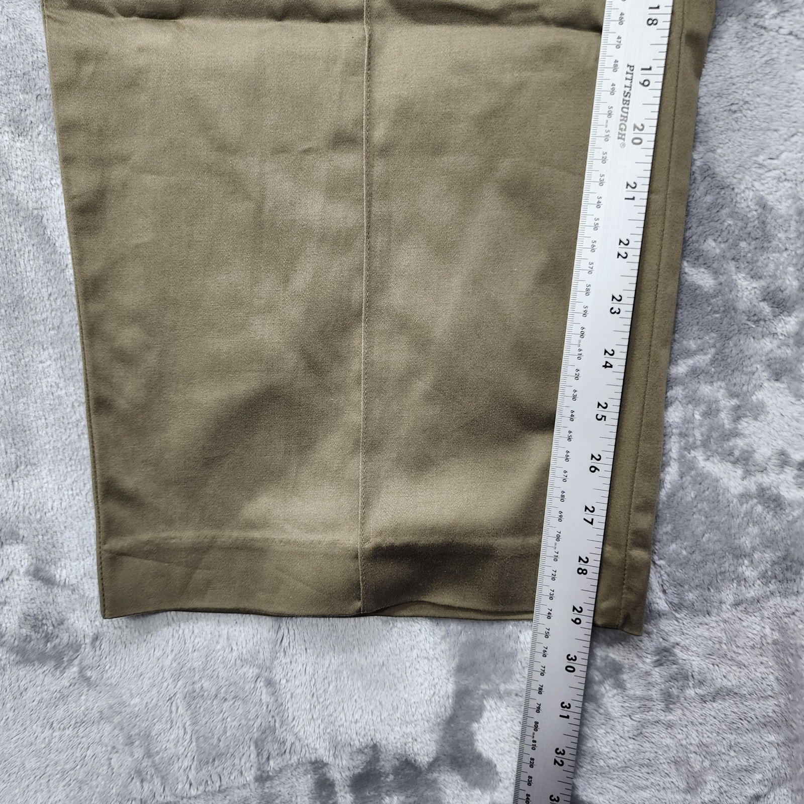 NEW Vintage Avenue Pants Womens 28 Brown City Stretch High Rise Wide Leg Office