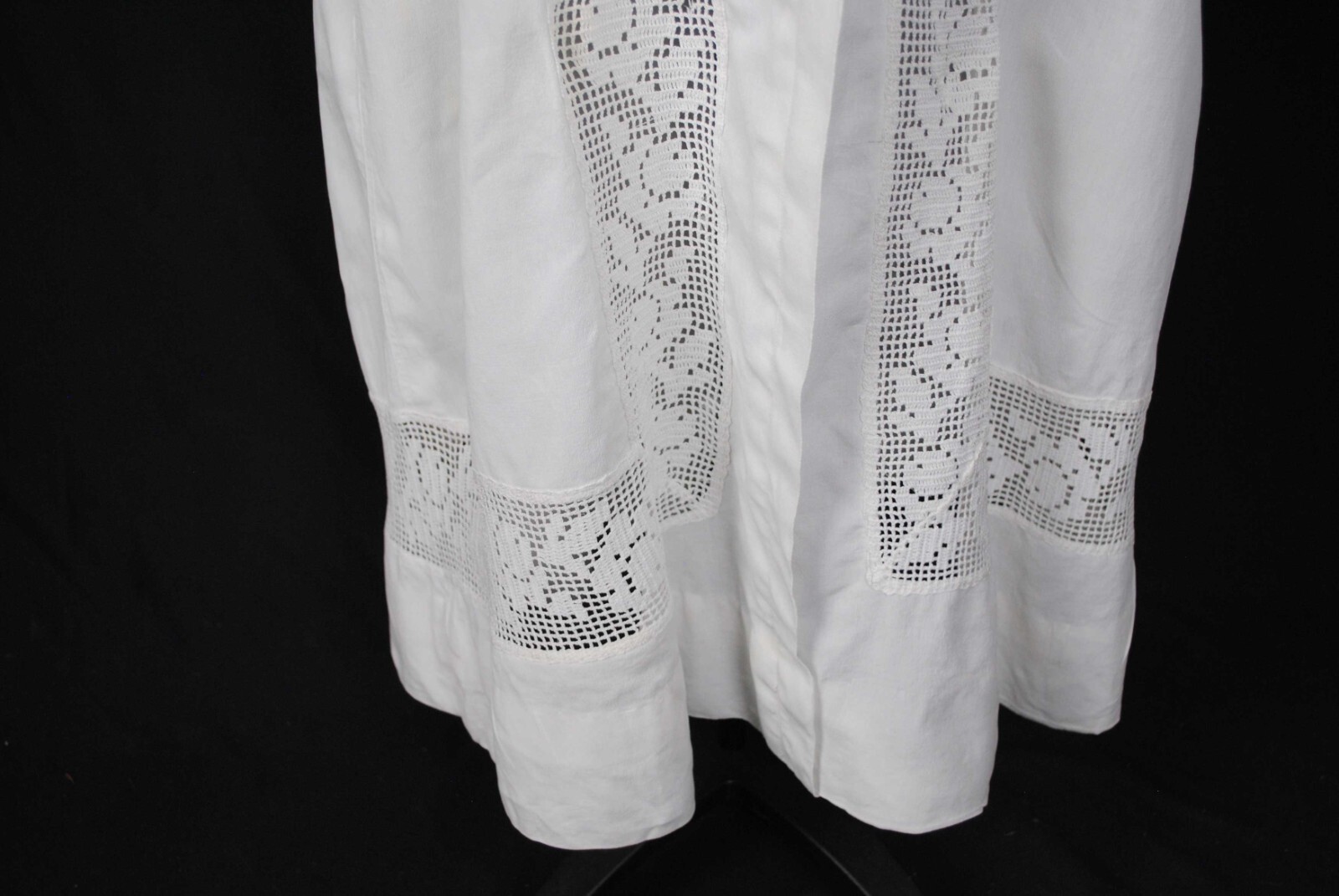 EDWARDIAN LINEN DAY DRESS, 1915-1920