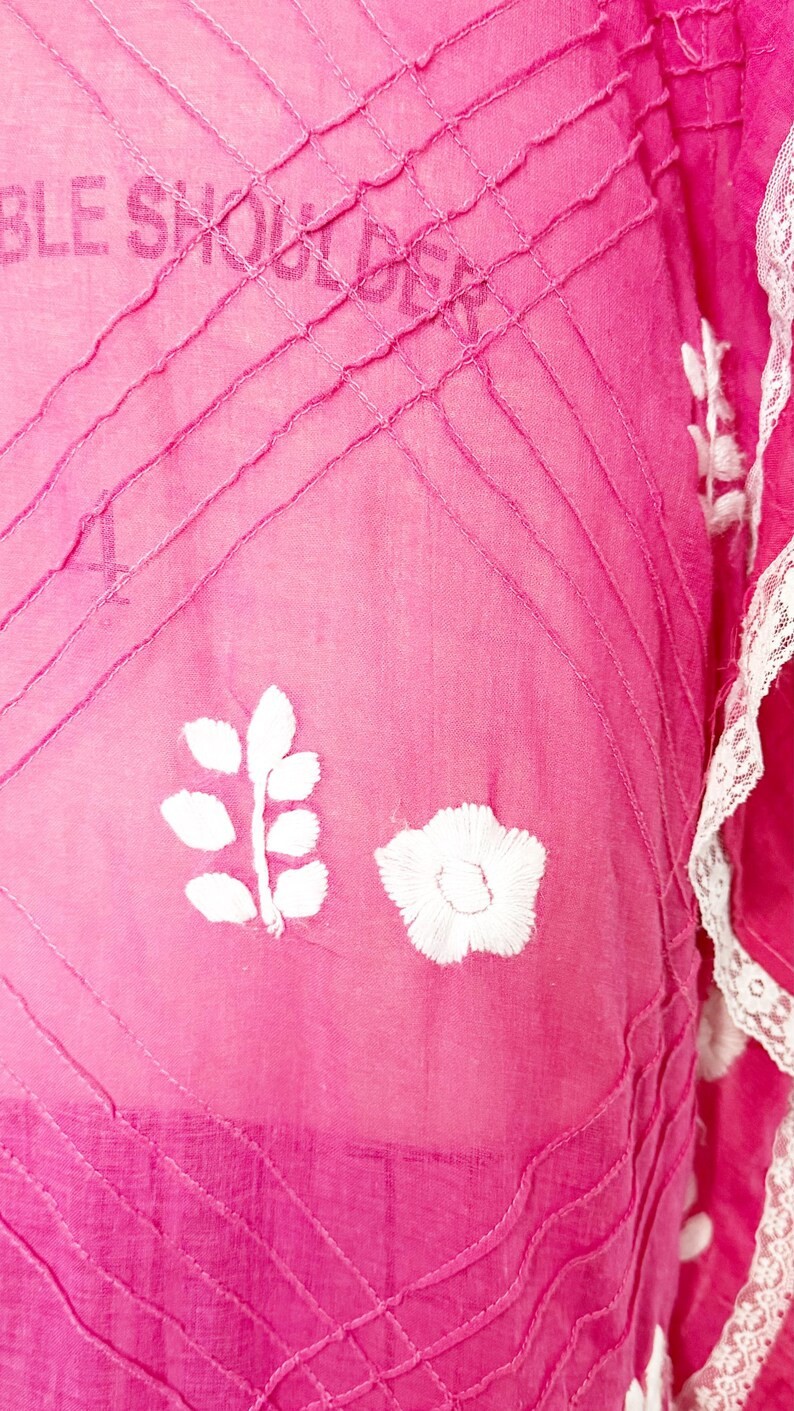 Vintage Caftan / Mexican Caftan / 1970s Caftan / One Size