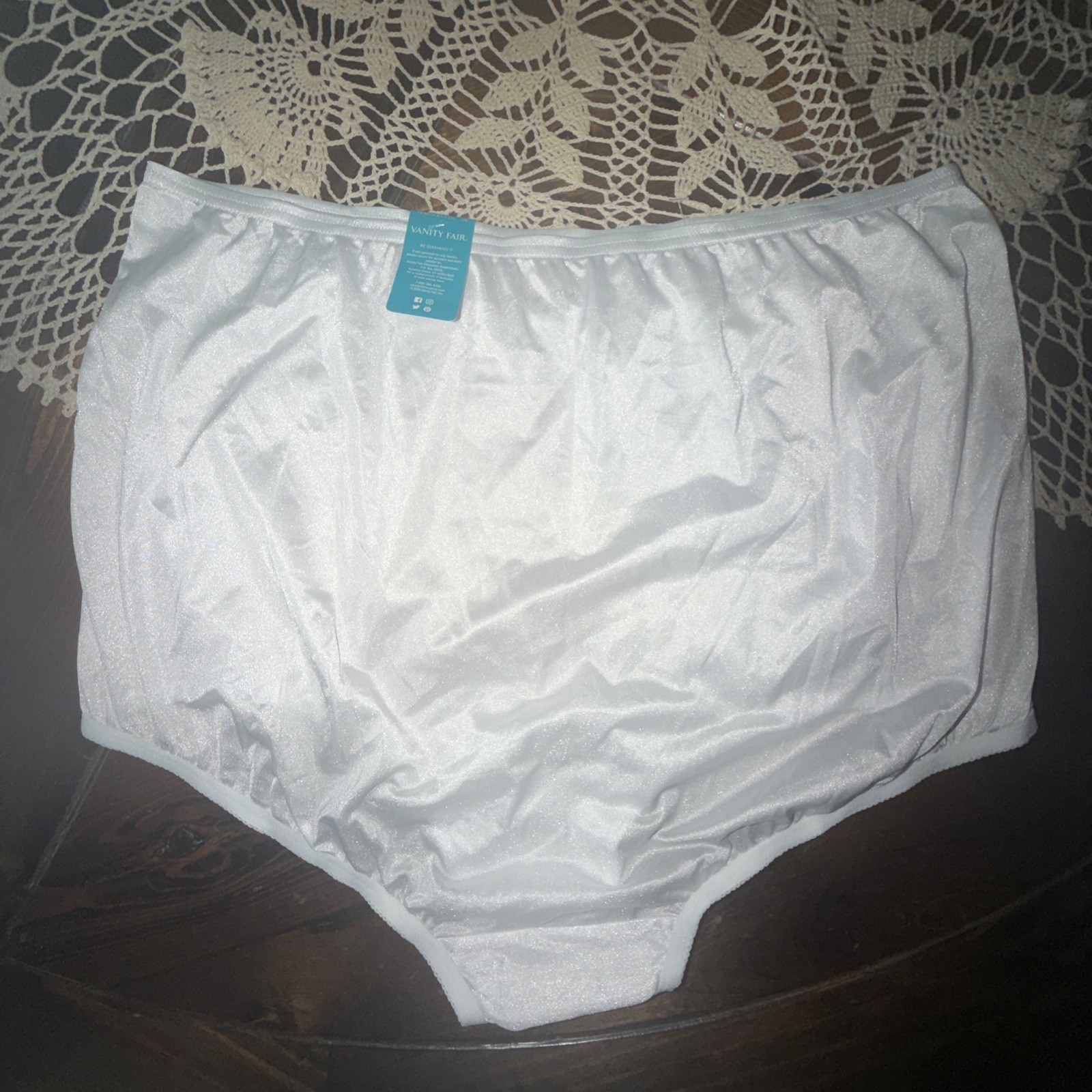 Vintage Vanity Fair Perfectly Yours Nylon Brief Panty Sz 9 2XL Ravissant 15711