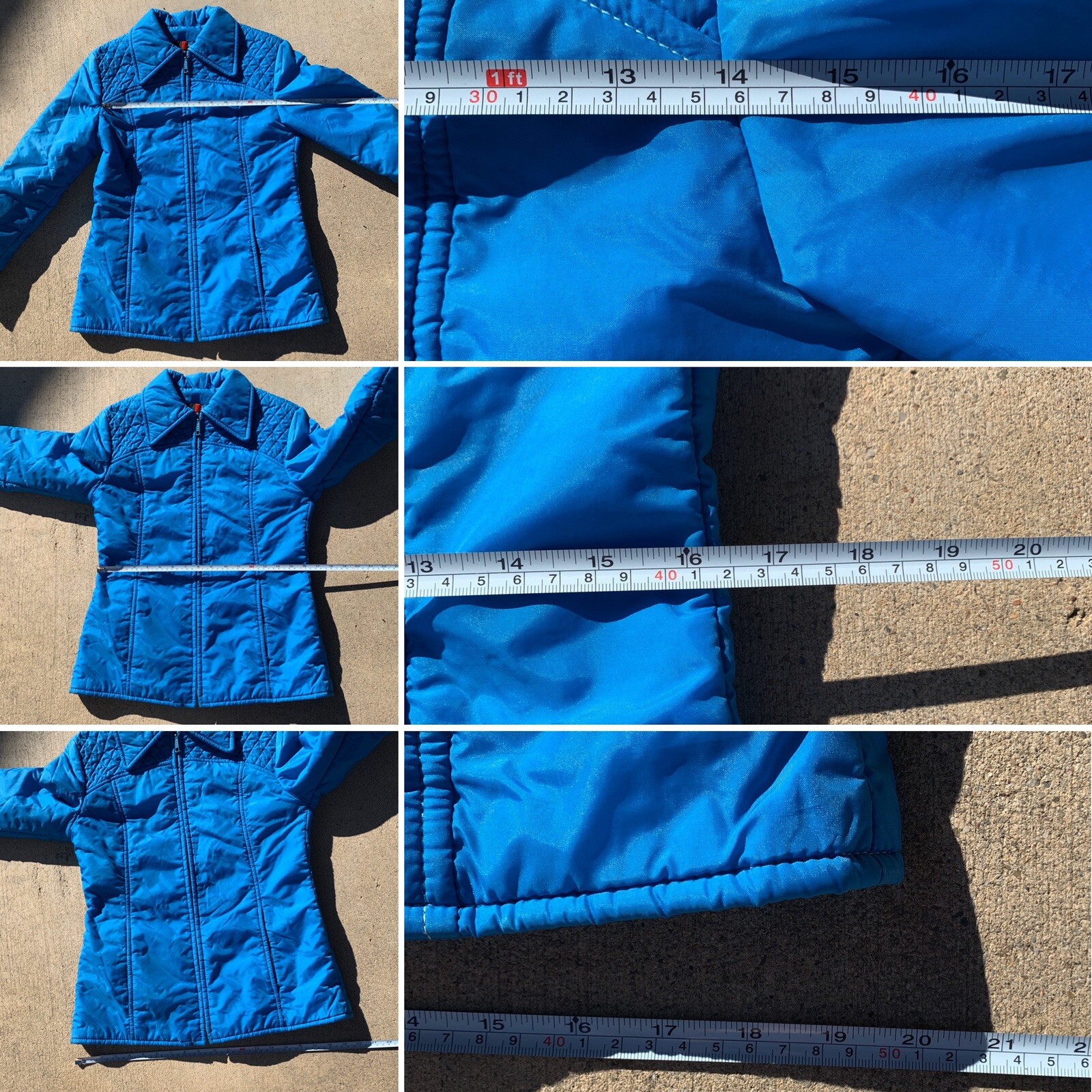 Vintage White Stag Action Sports Jacket Ladies Ski 70s 80s 1970s S or M