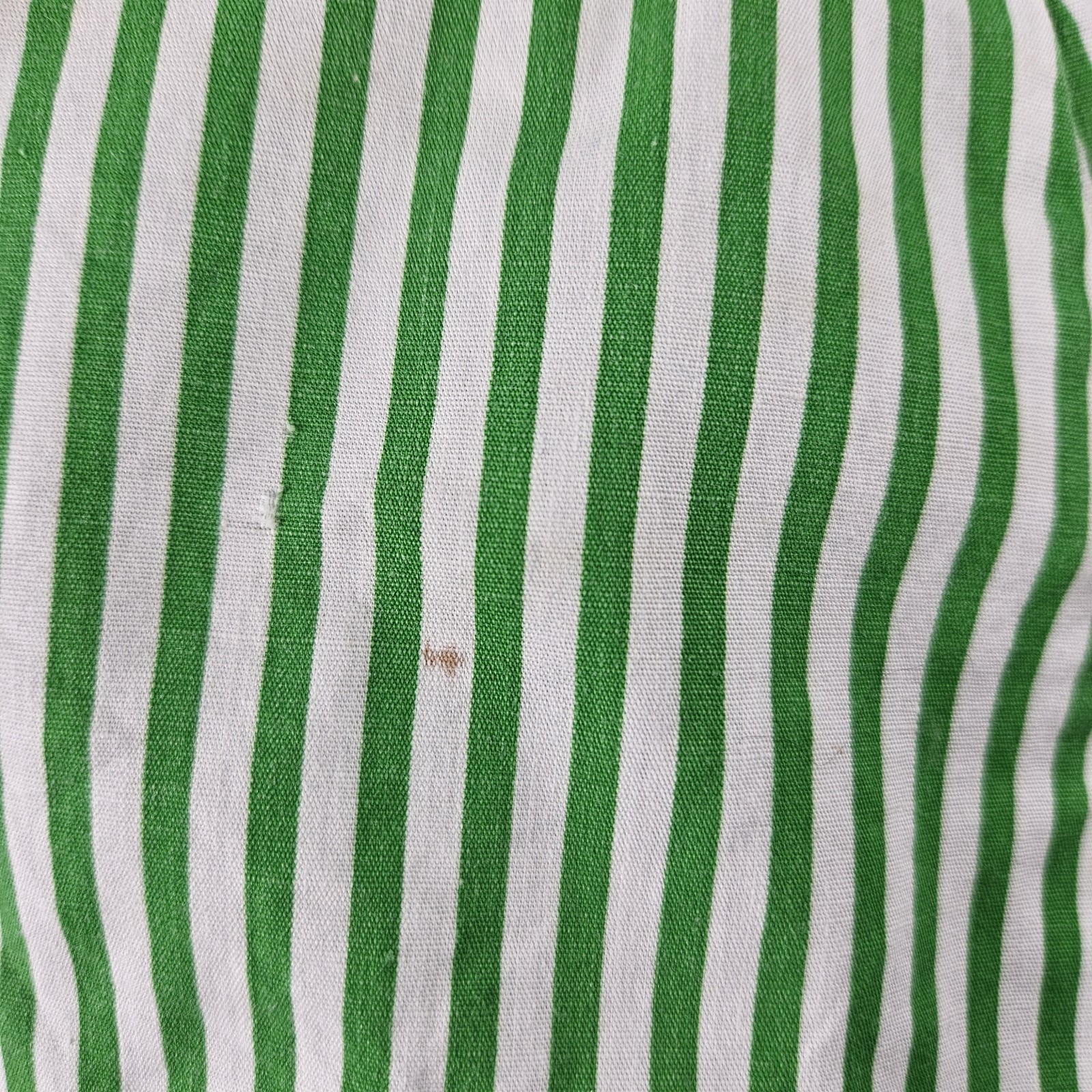 RETRO VINTAGE 1970S AUSTIN HILL *REVERSABLE* WRAP SKIRT GREEN POLKA DOT/ STRIPES