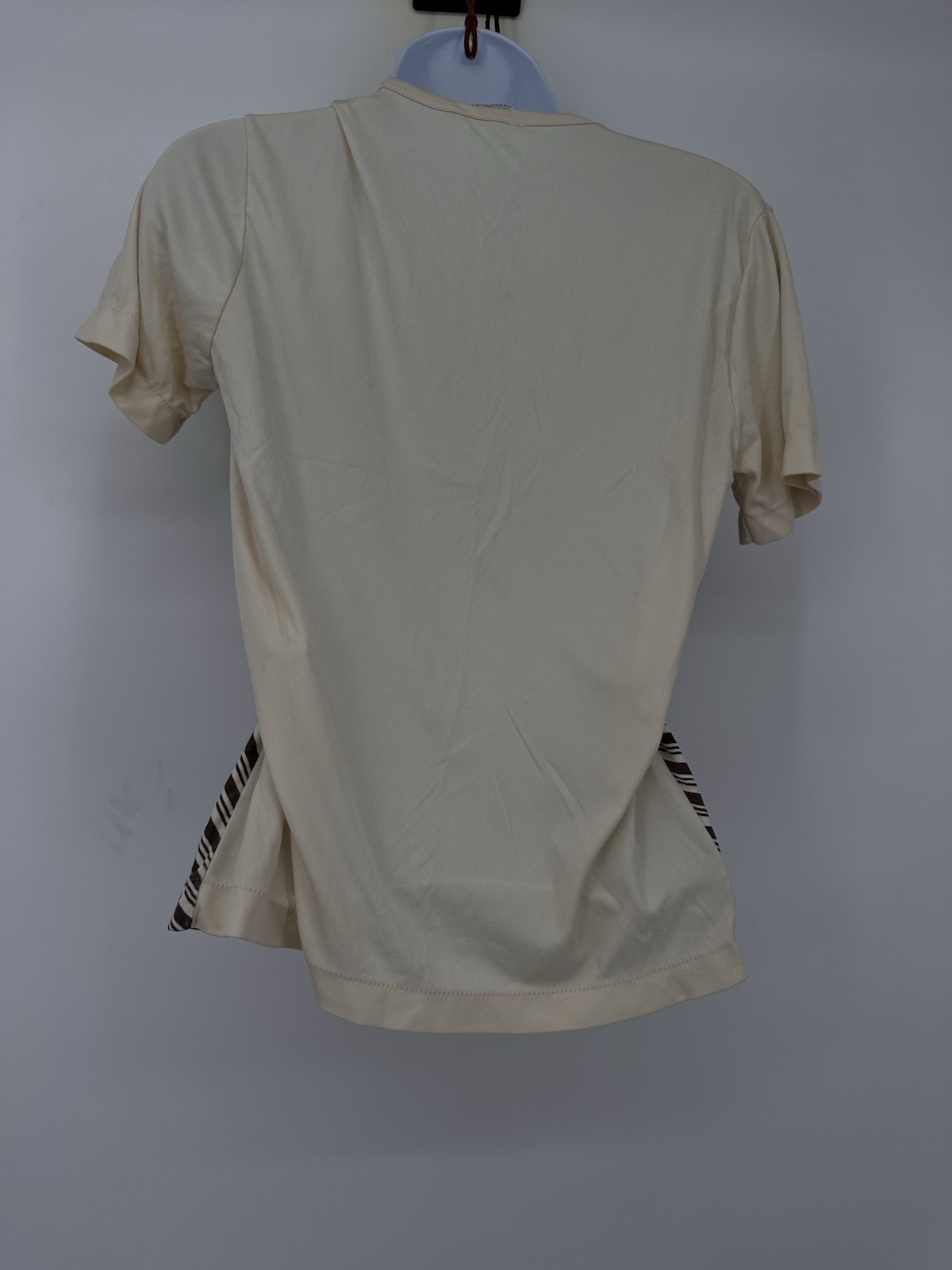 Vintage 70s Miss Shaheen California Hawaii Polyester Owl 🦉 Shirt Medium