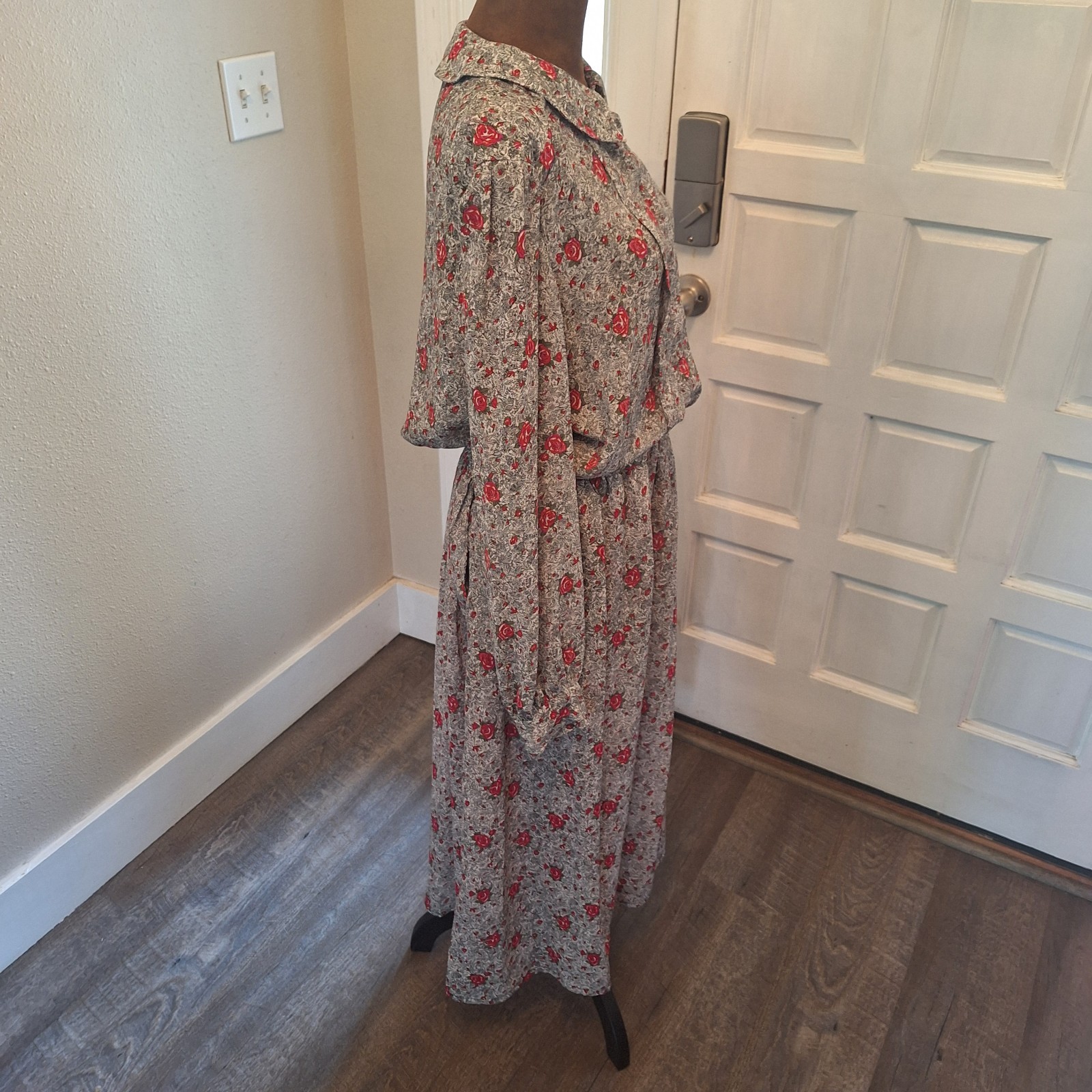 Vtg 80s Compositions Maxi Skirt Set, Sz 12