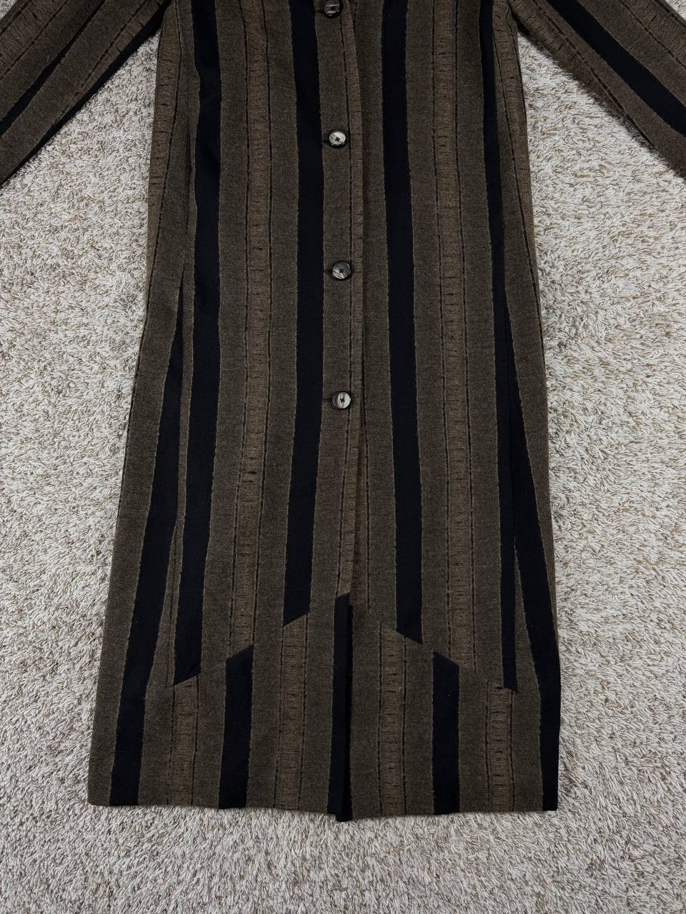 Vintage 90s THANHMINH Cologne Avant Garde Long Coat Dress Gothic Jacket