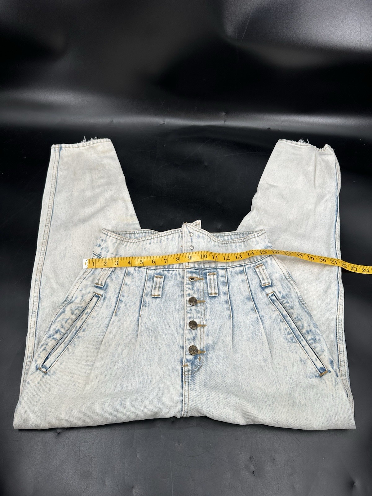 Vintage High Waisted Jeans Limited Express Hong Kong Japan Denim Size 10 Washed
