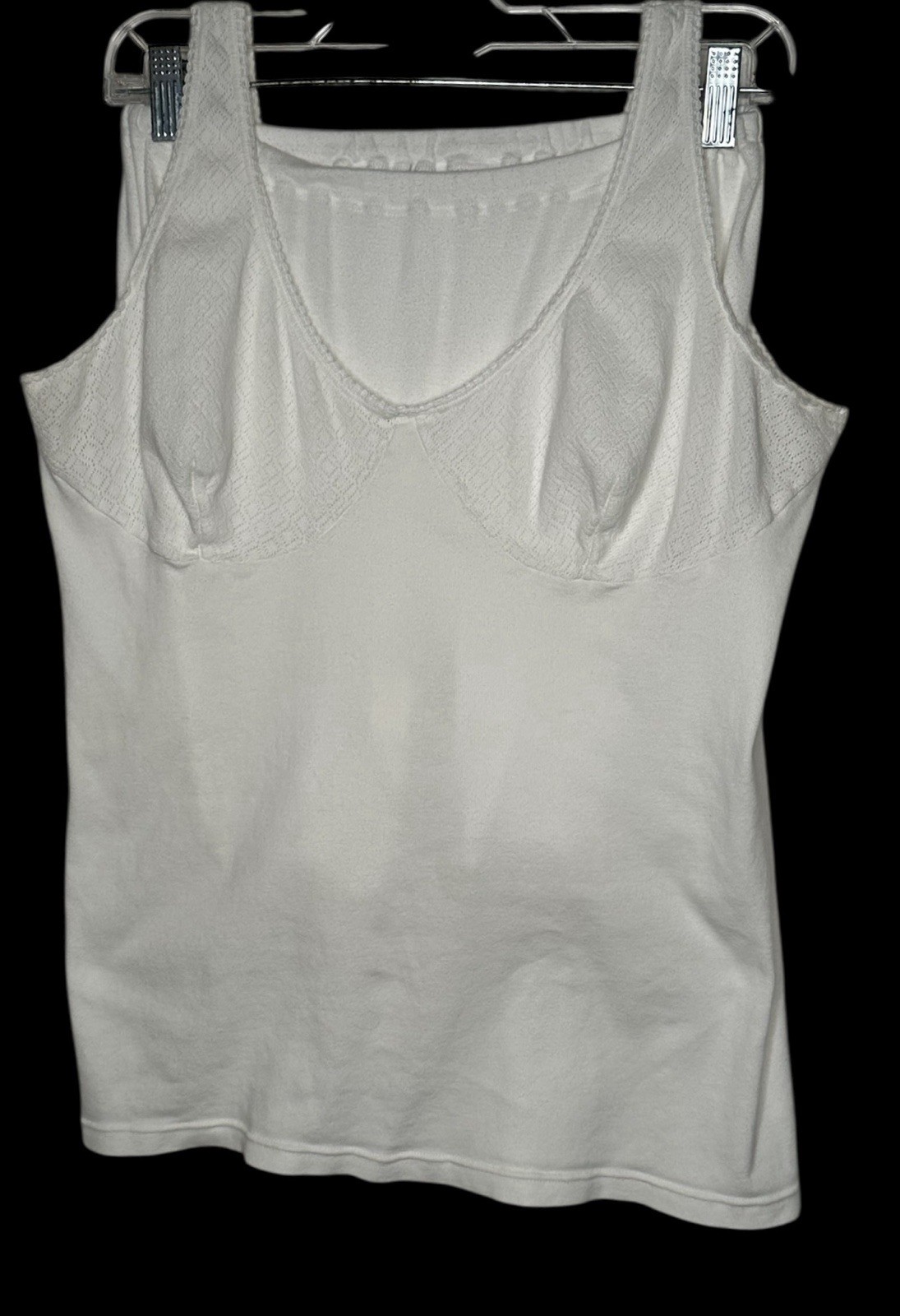 Vtg Cotton Pettipants Bloomers Slip Pants & Camisole Set White Under Garments