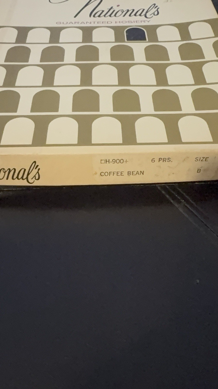 Vintage National’s Hosiery Lot of 4 Sealed Nylons B8-3