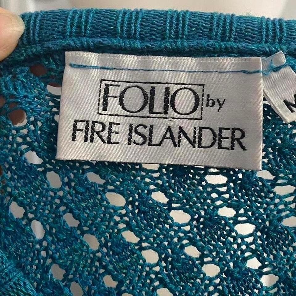 Folio Fire Islander vintage knit sweater top