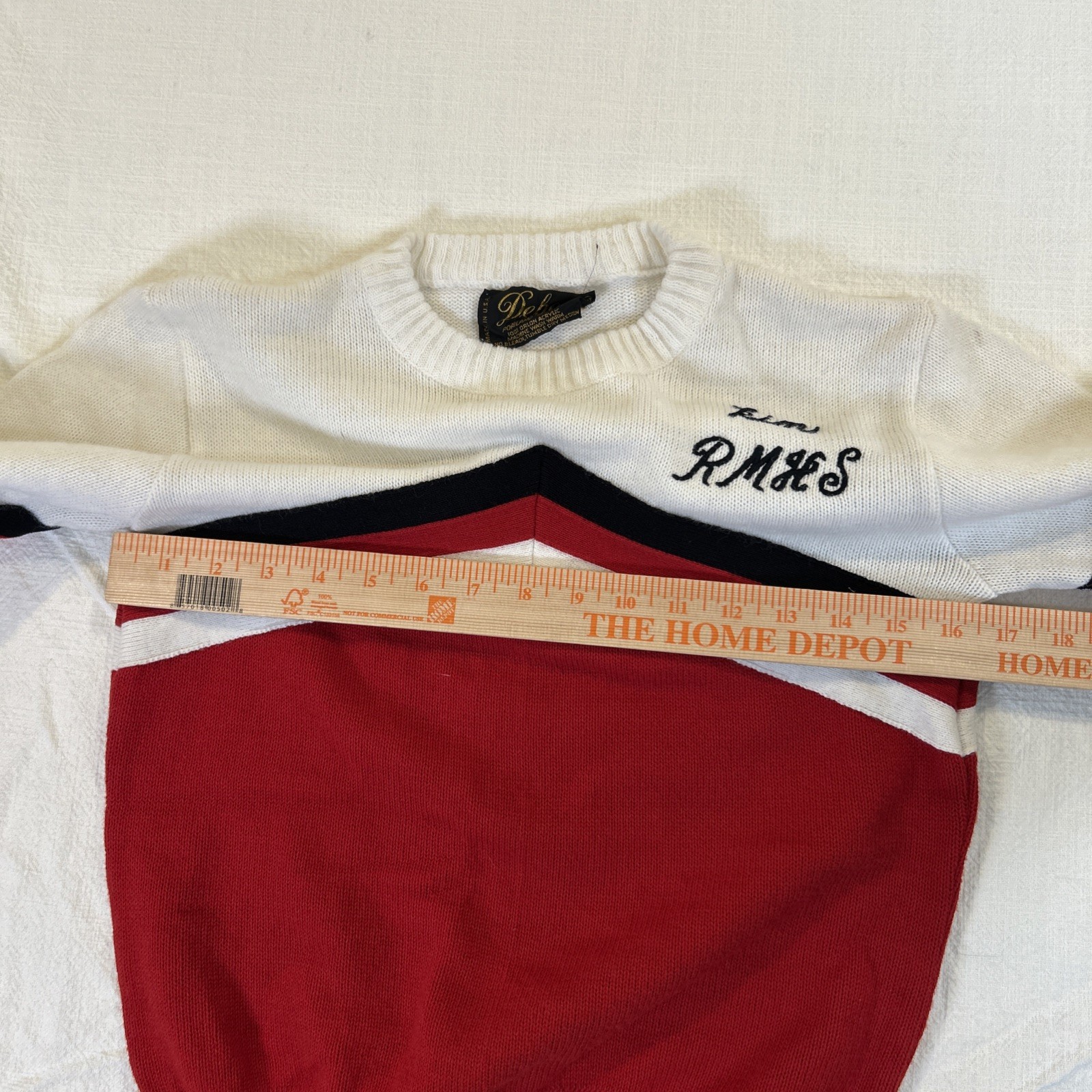 Vintage Dehen Official Cheerleading Outfit Sweater Skirt Pleated RMHS „Kim” S/5